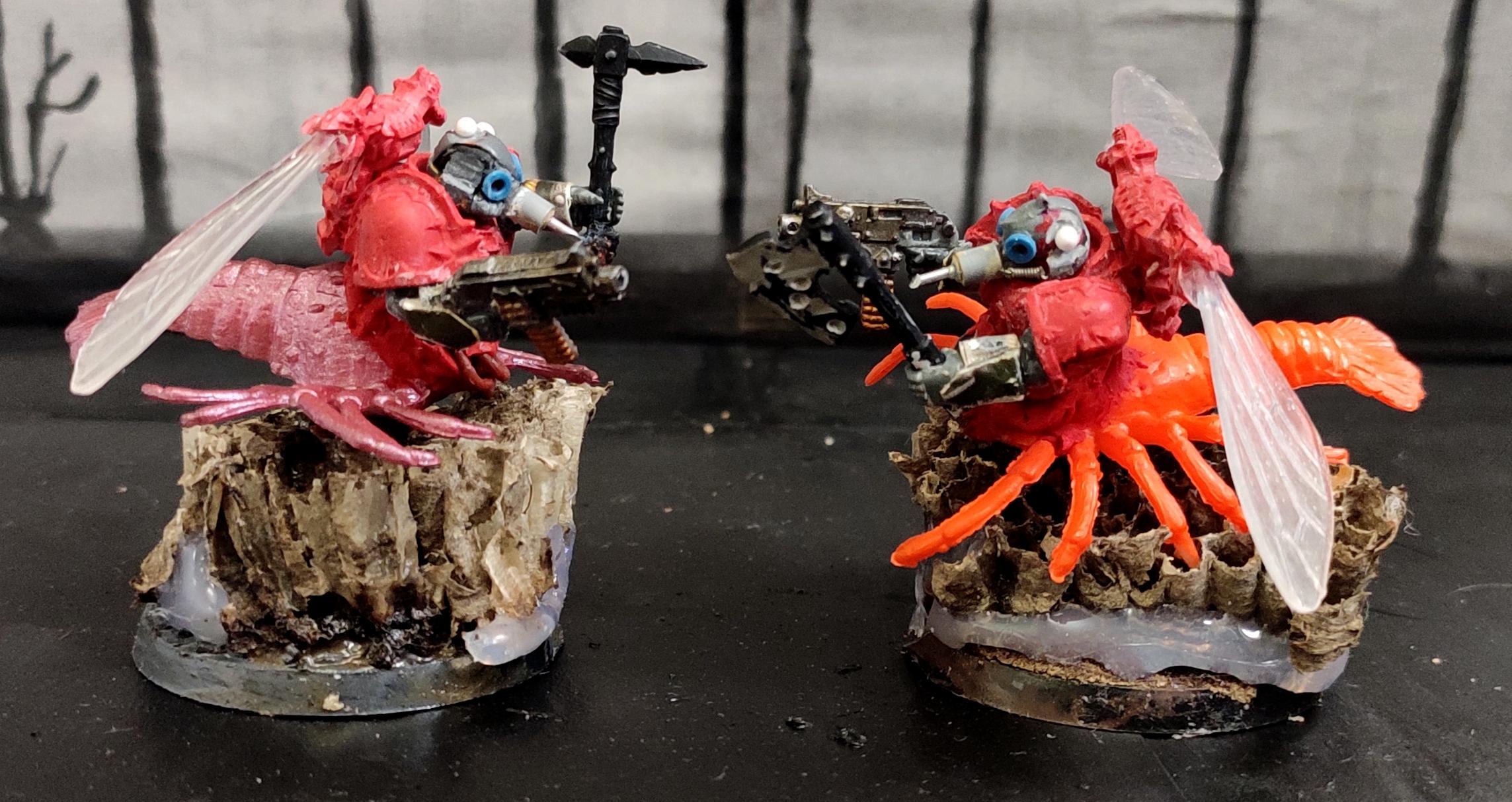 Blight, Casting, Chaos, Chaos Space Marines, Conversion, Death Guard, Heresy, Heretic Astartes, Infantry, Insect, Kitbash, Lobster, Nurgle, Pestilence, Plague, Plague Marines, Possessed, Putty, Scrath Build, Sculpting, Traitor Legions, Warhammer 40,000, Work In Progress