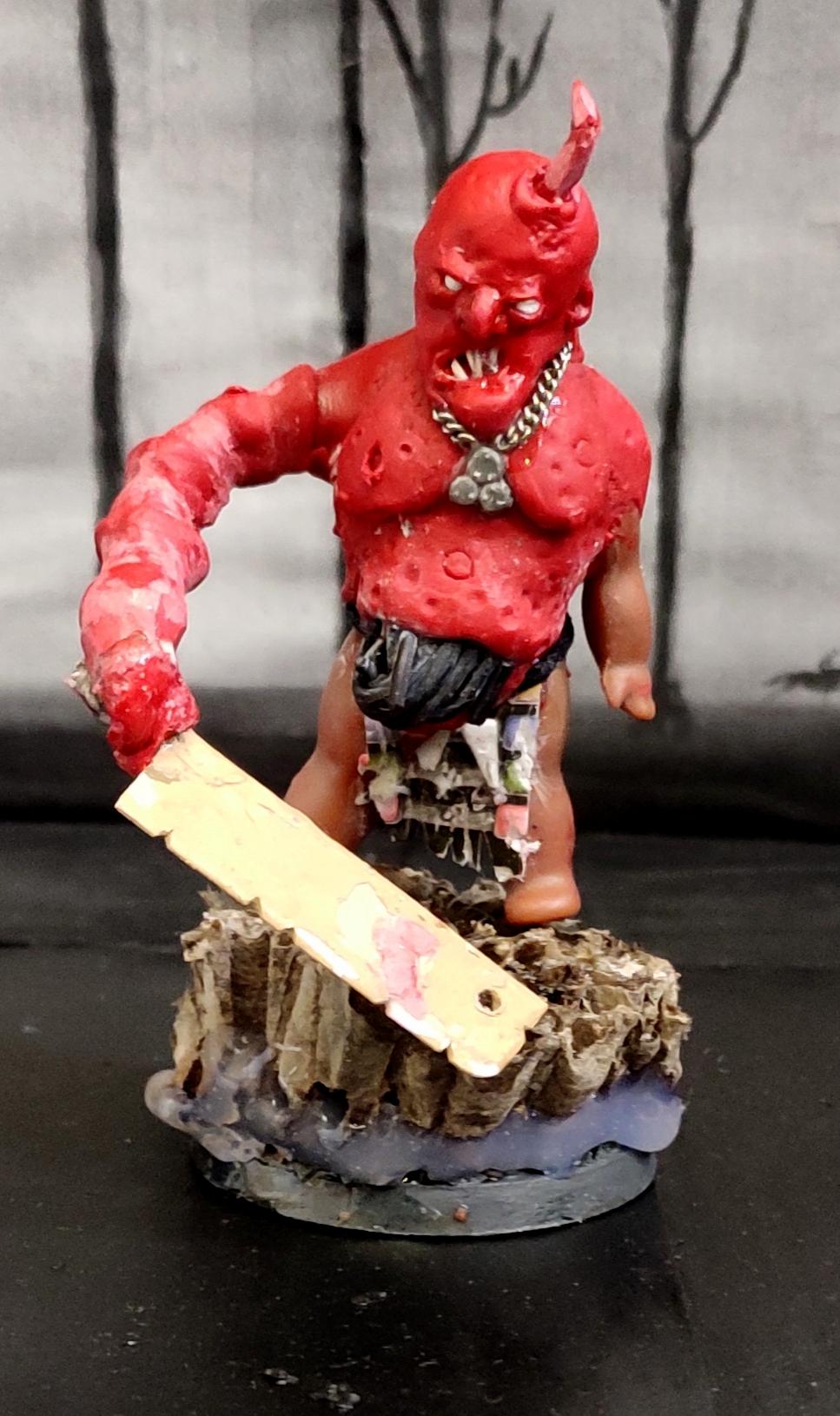 Age Of Sigmar, Blight, Chaos, Cleaver, Conversion, Count As, Daemons, Heresy, Infantry, Kitbash, Nurgle, Pestilence, Plague, Plaguebearers, Proxy, Putty, Scratch Build, Sculpting, Warhammer 40,000, Work In Progress