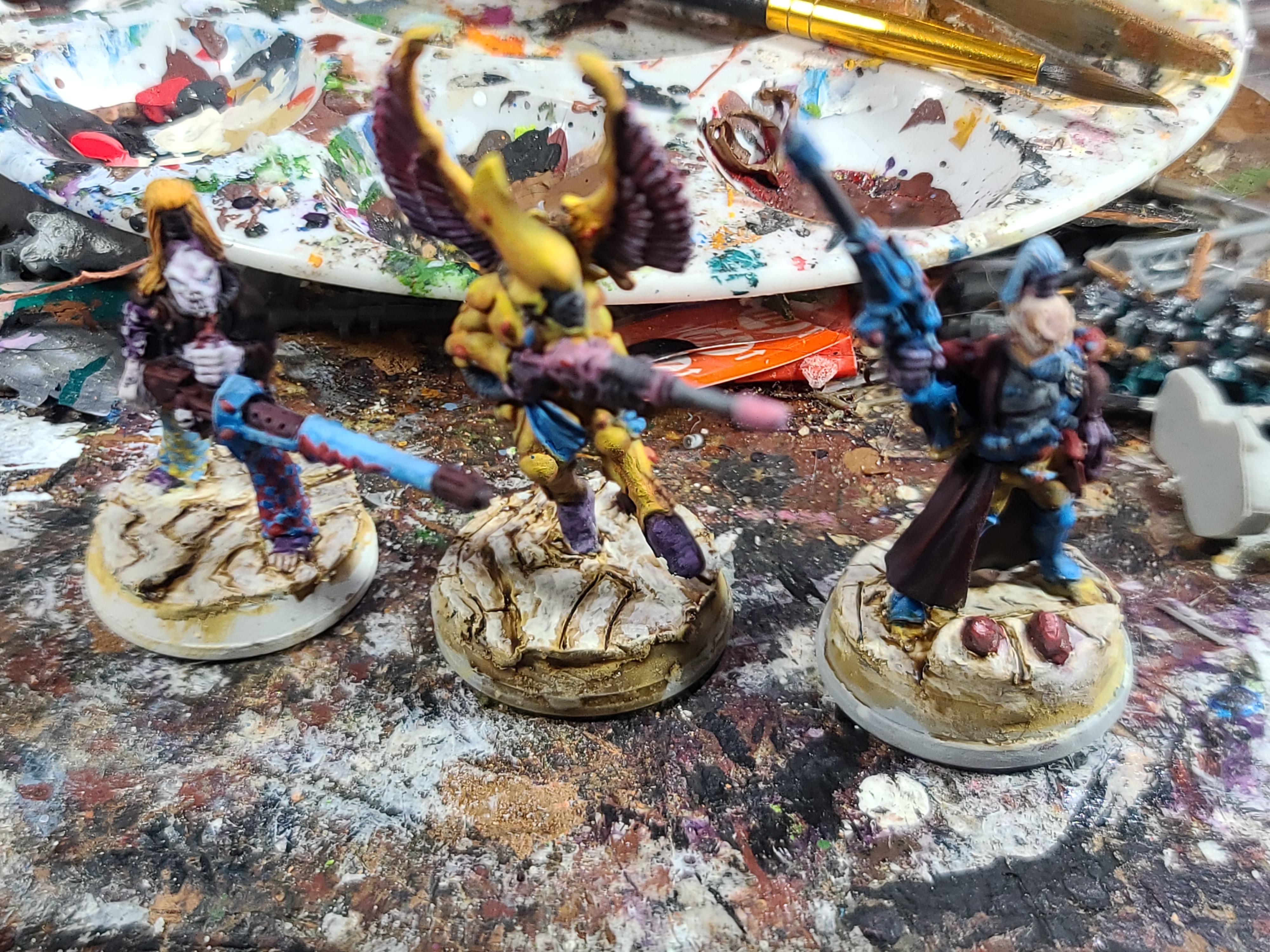 Death Jester, Eldar, Games Workshop, Harlequins, Oldhammer, Rangers, Swooping Hawks, Warhammer 40,000