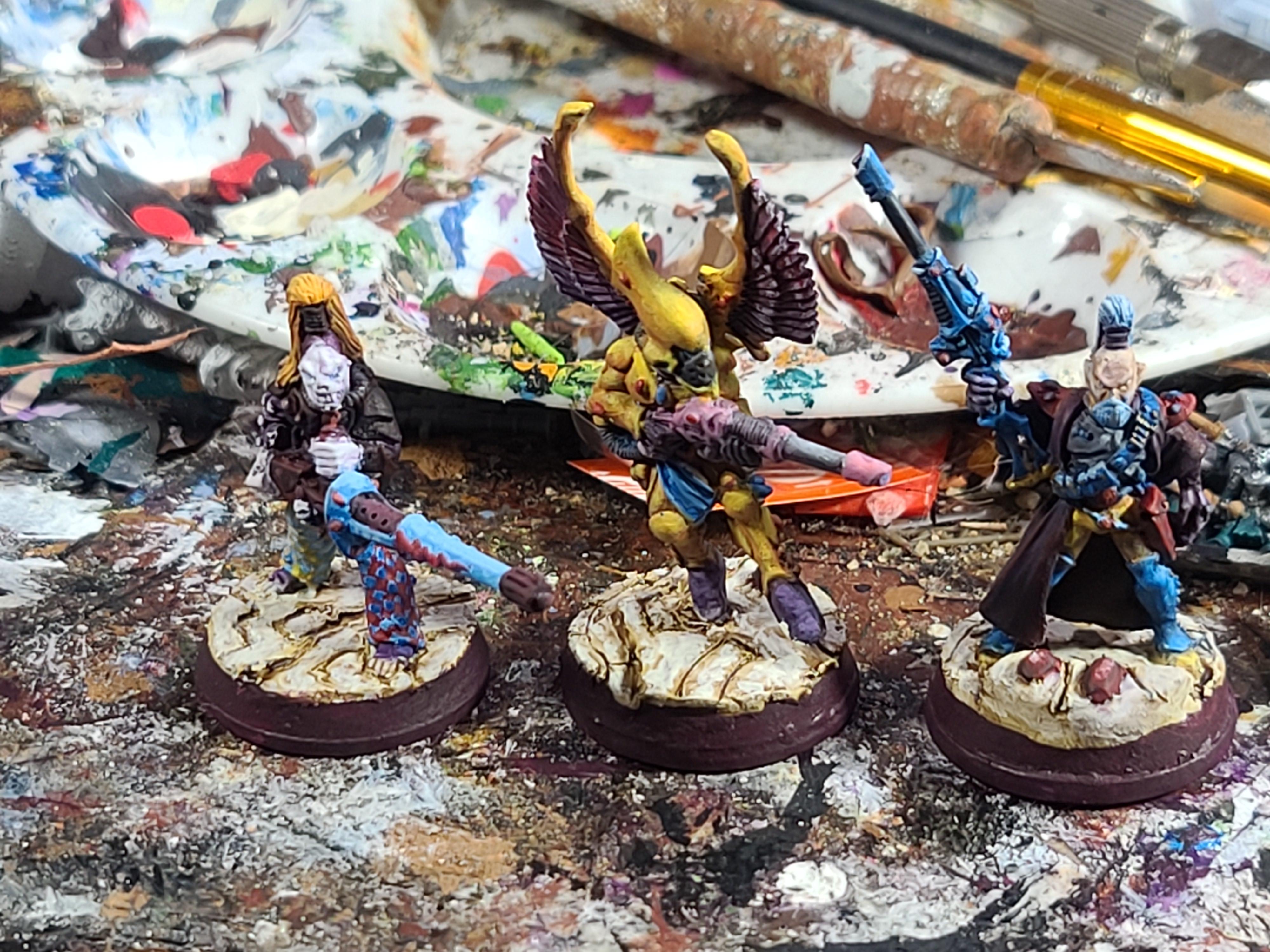 Death Jester, Eldar, Games Workshop, Oldhammer, Rangers, Swooping Hawks, Warhammer 40,000