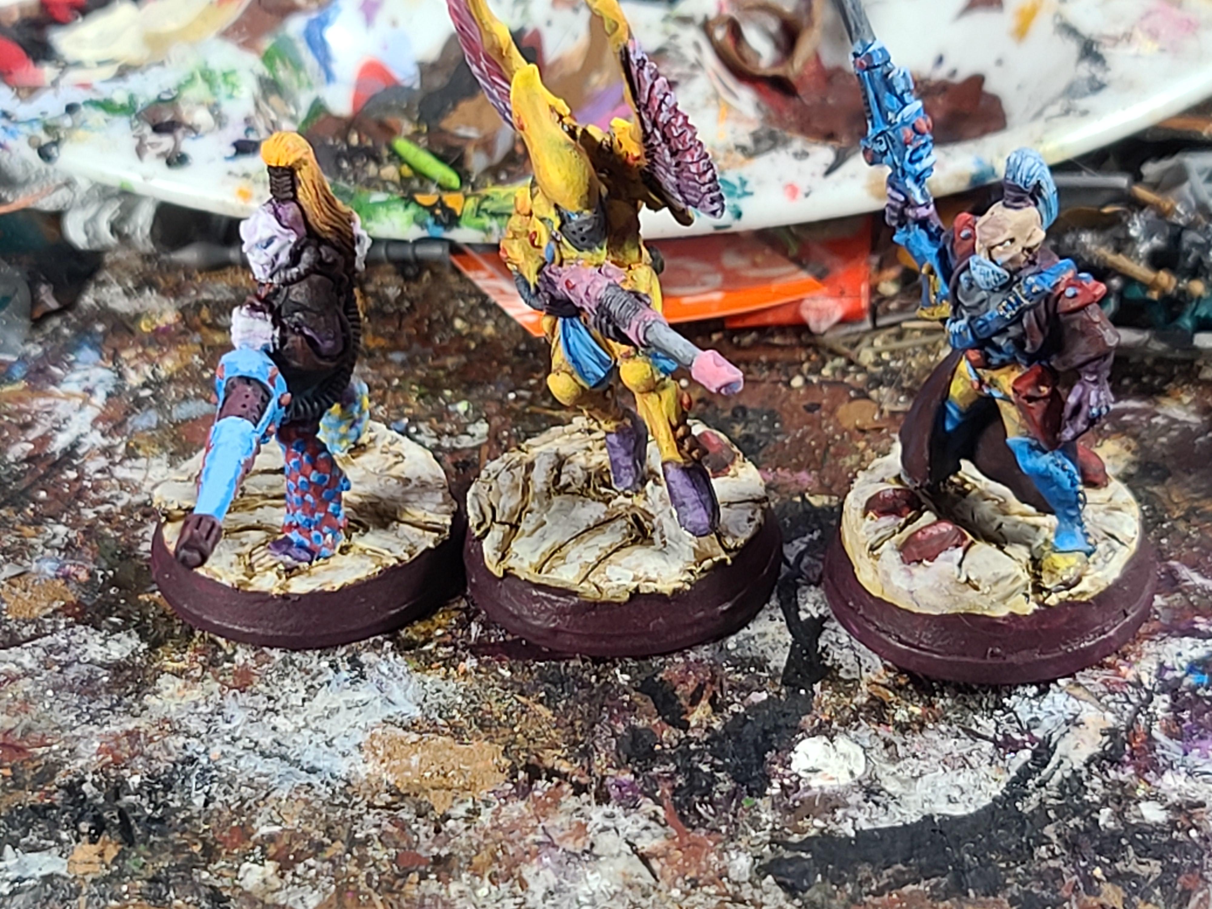 Death Jester, Eldar, Games Workshop, Oldhammer, Rangers, Swooping Hawks, Warhammer 40,000