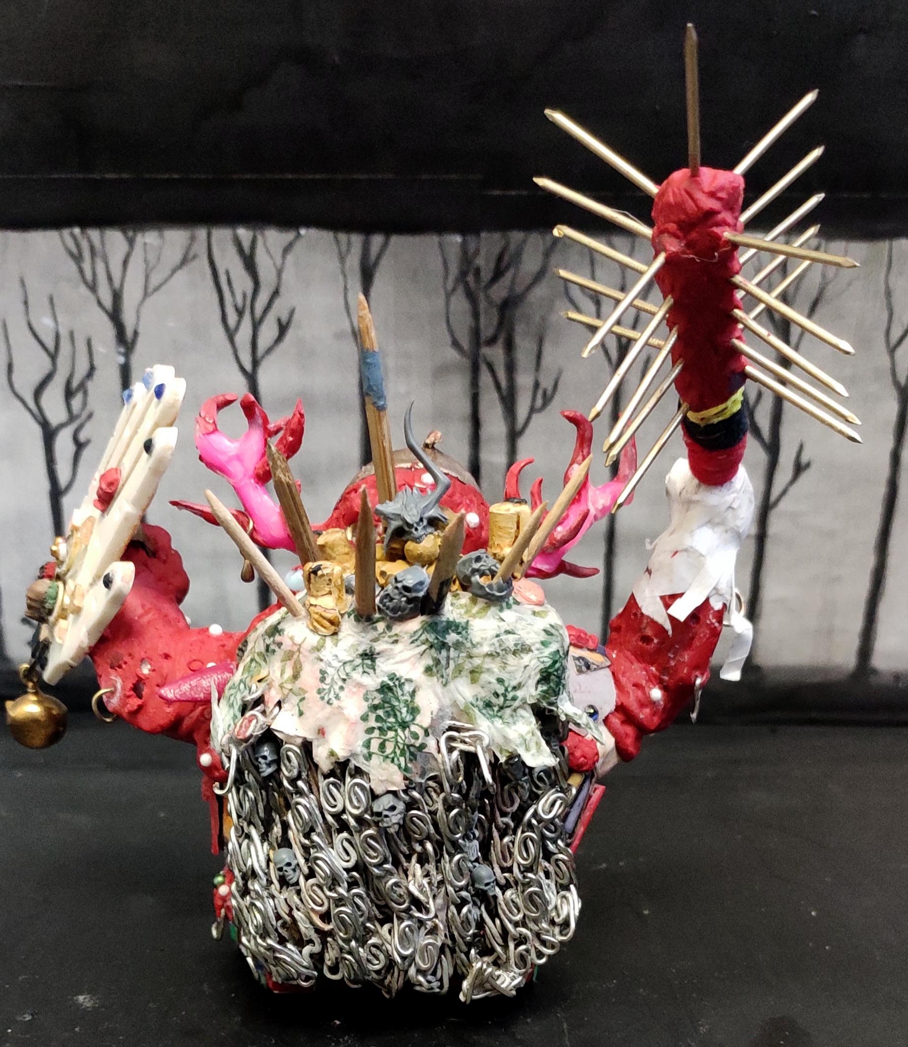 Age Of Sigmar, Bell, Blight, Boils, Buboes, Candles, Chain, Chaos, Conversion, Count As, Daemons, Great Unclean One, Heavy Support, Heresy, Horned, Nurgle, Pestilence, Plague, Proxy, Putty, Scratch Build, Sculpting, Shield, Spiked Club, Trophy, Warhammer 40,000, Work In Progress
