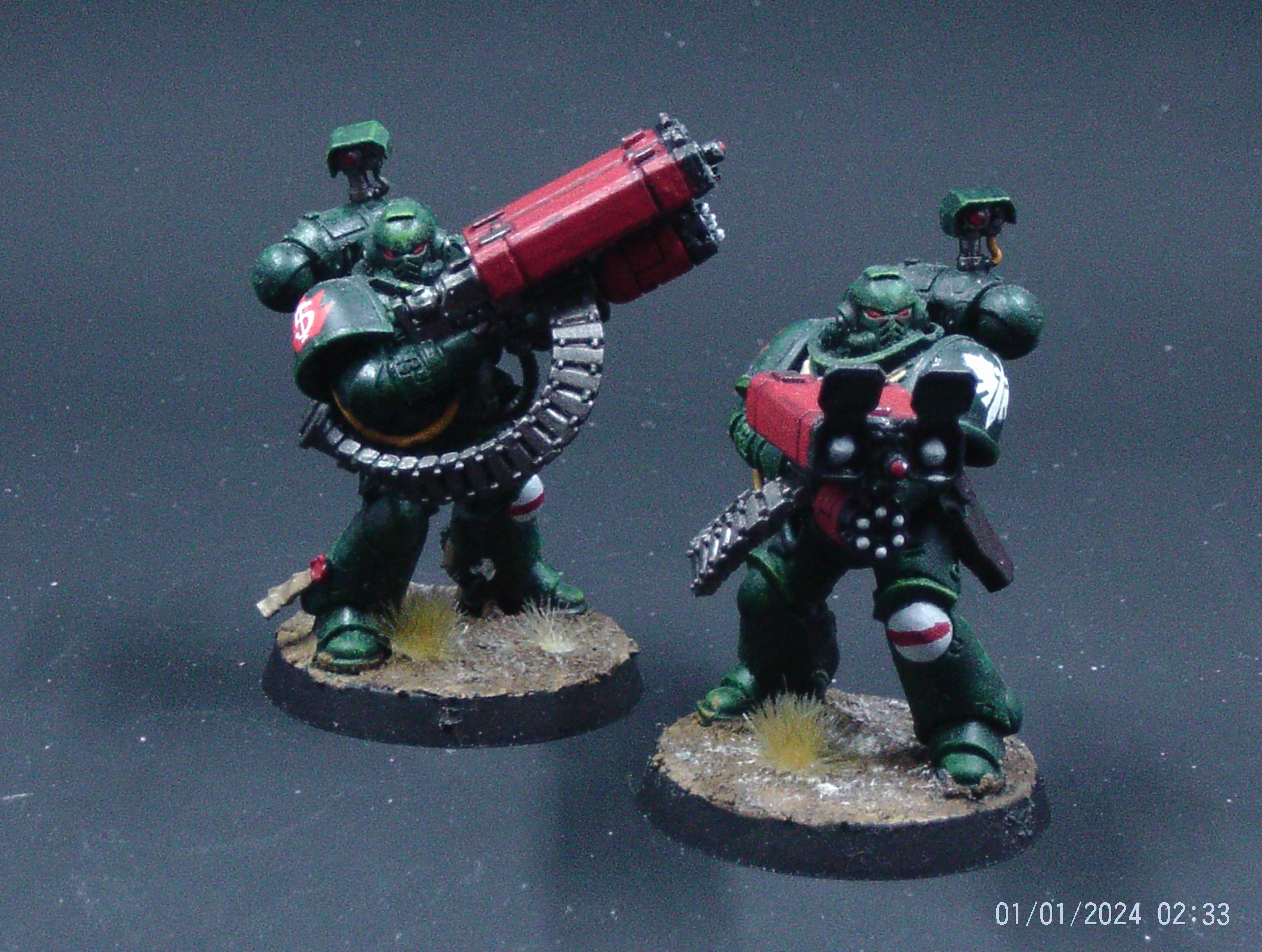 Angel, Dark, Desolation, Devastator, Heavy, Missile, Space, Space Marines, Squad