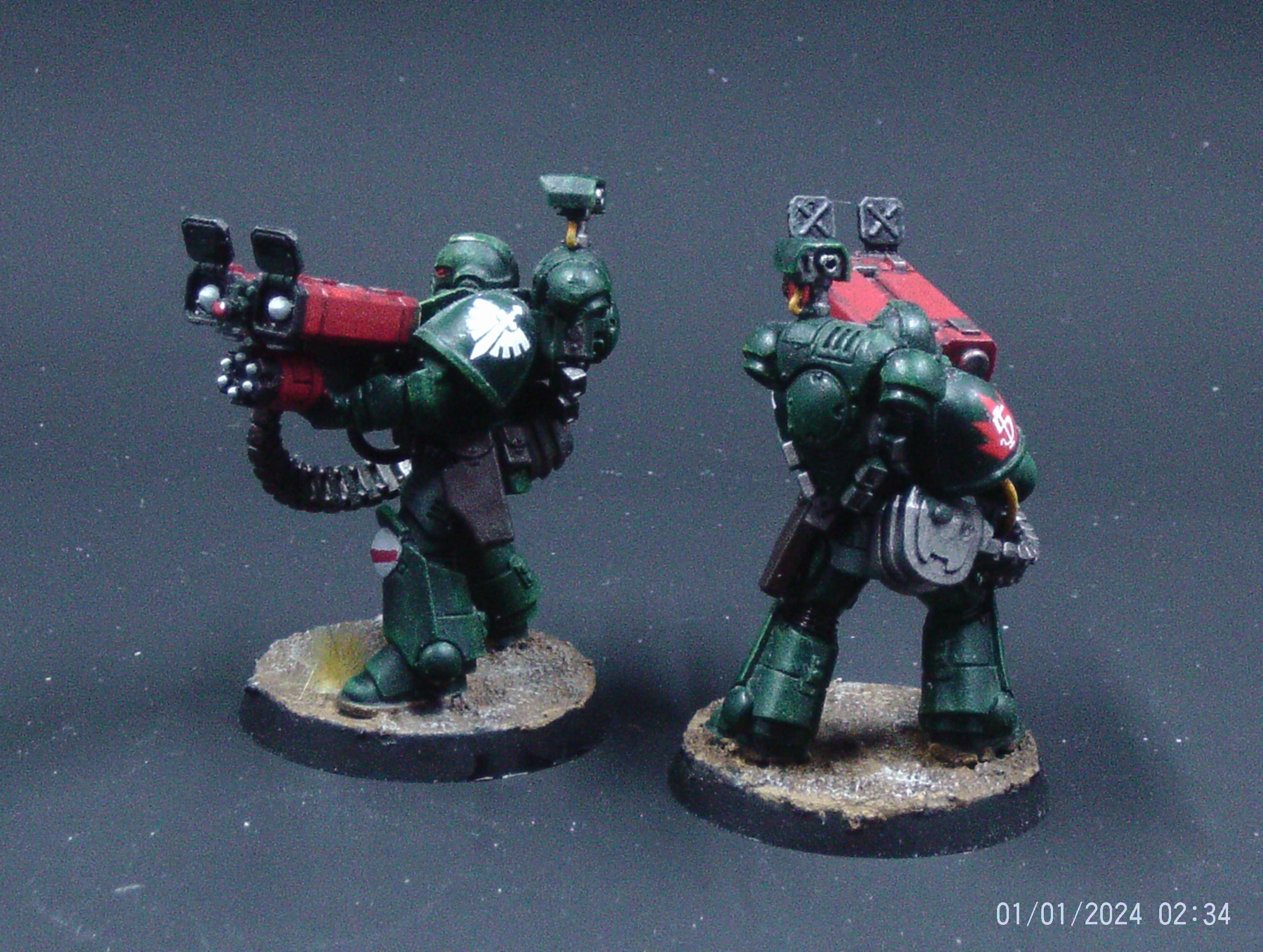 Angel, Dark, Desolation, Devastator, Heavy, Missile, Space, Space Marines, Squad