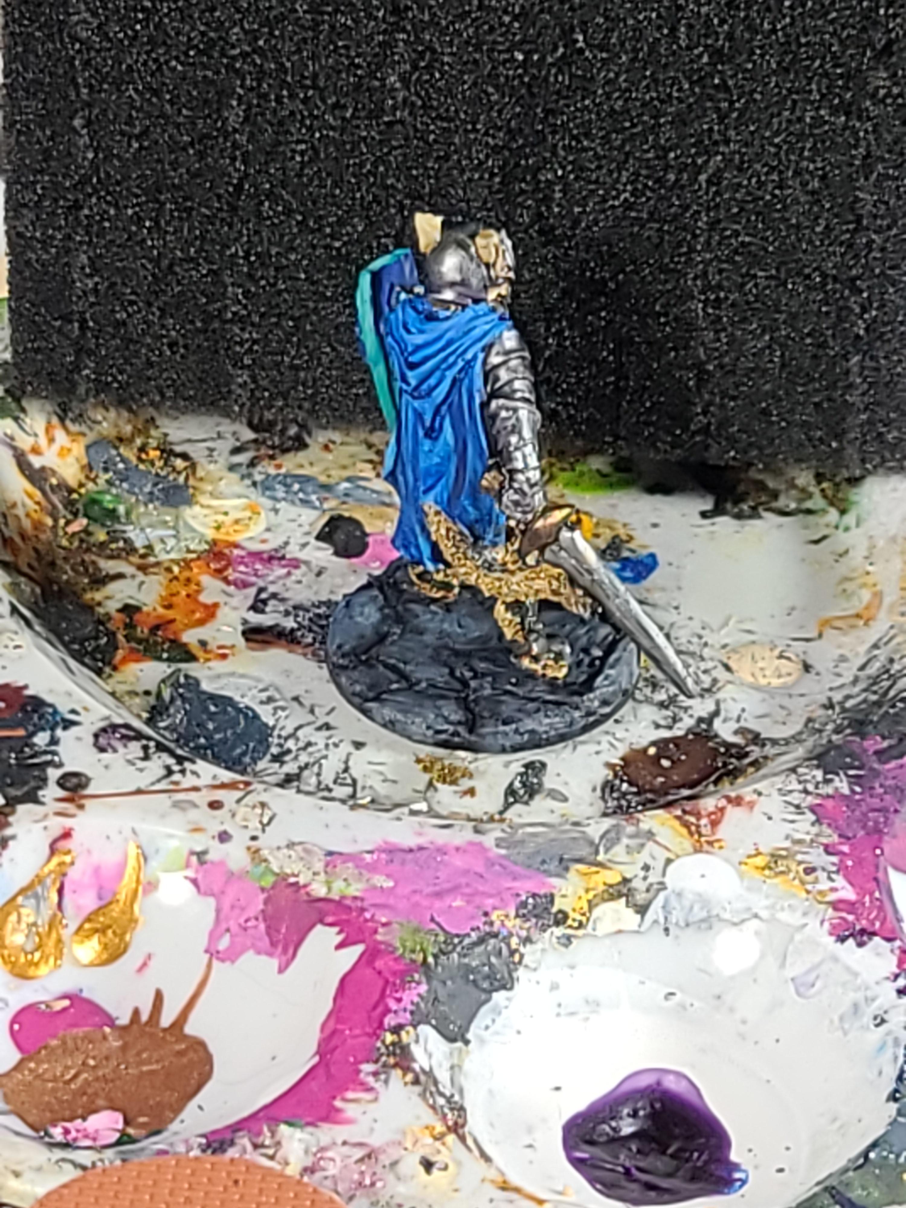 28mm, Animal Adventurers, Catfolk Paladin, Dungeons And Dragons, Julie Guthrie Sculpt, Reaper Miniatures