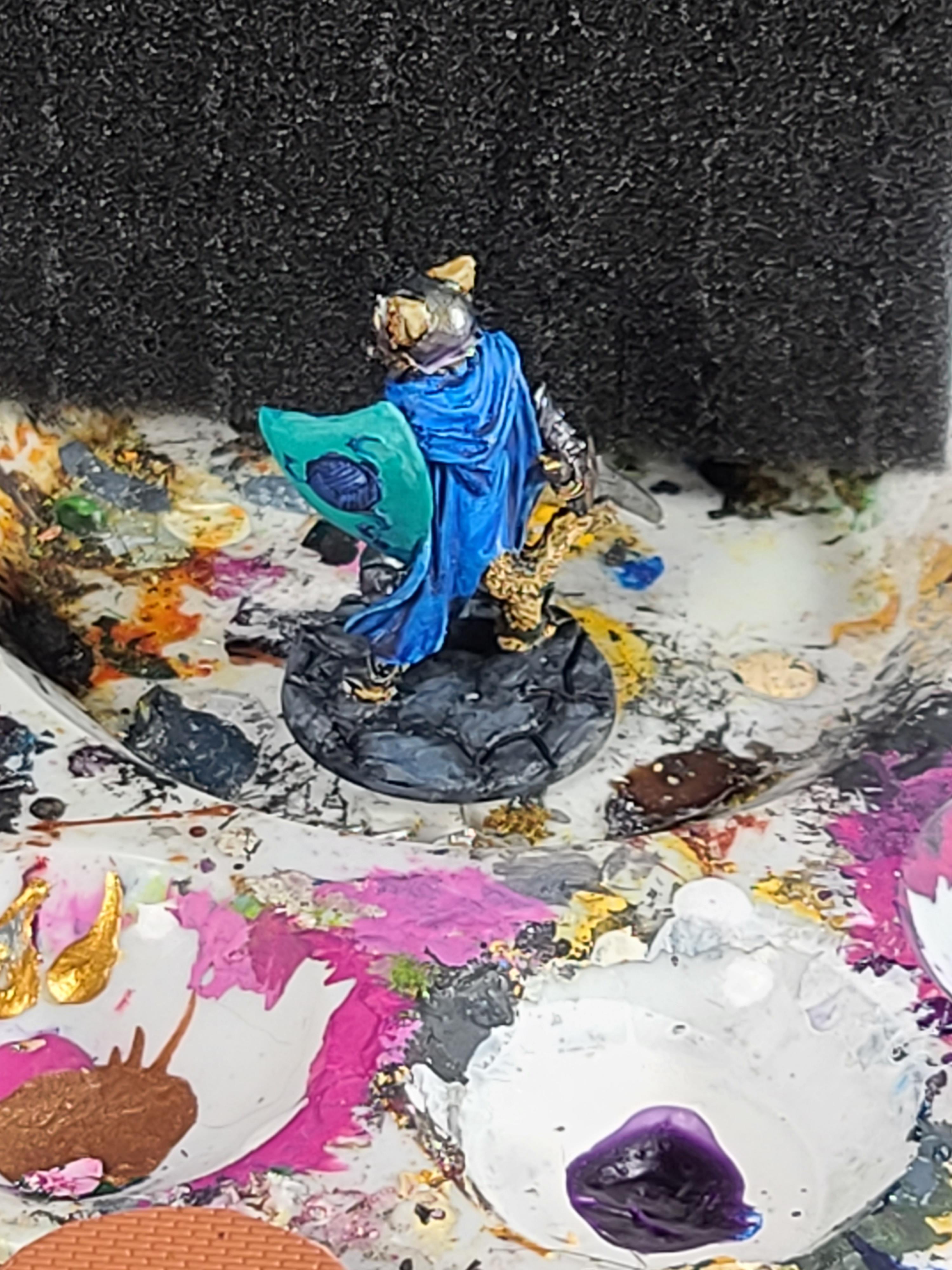 28mm, Animal Adventurers, Catfolk Paladin, Dungeons And Dragons, Julie Guthrie Sculpt, Reaper Miniatures
