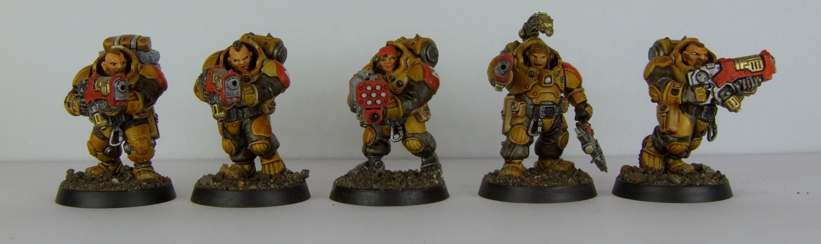 Leagues, Speedpaint, Votann, Warhammer 40,000, Warriors