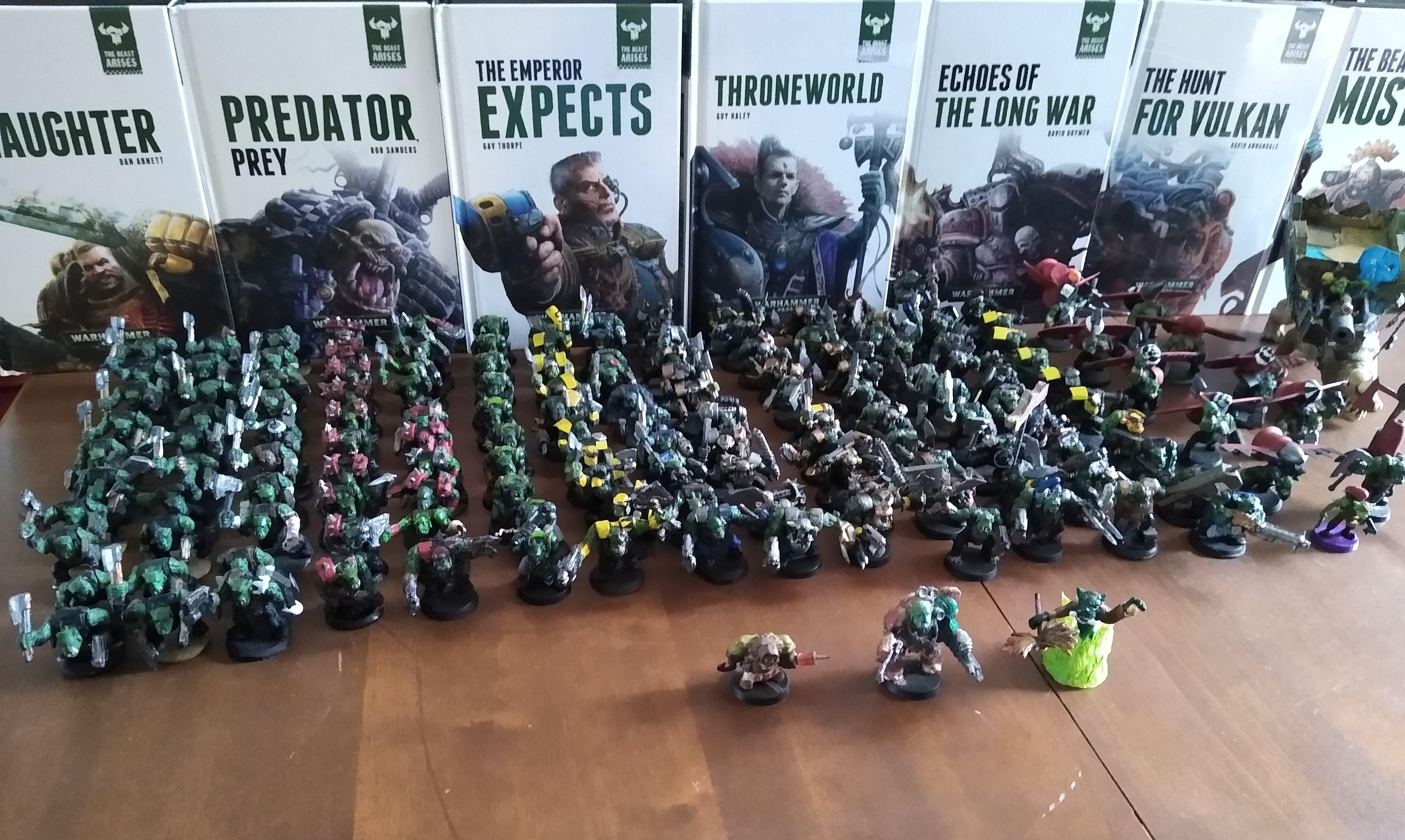 Syro's total painted orks 2023