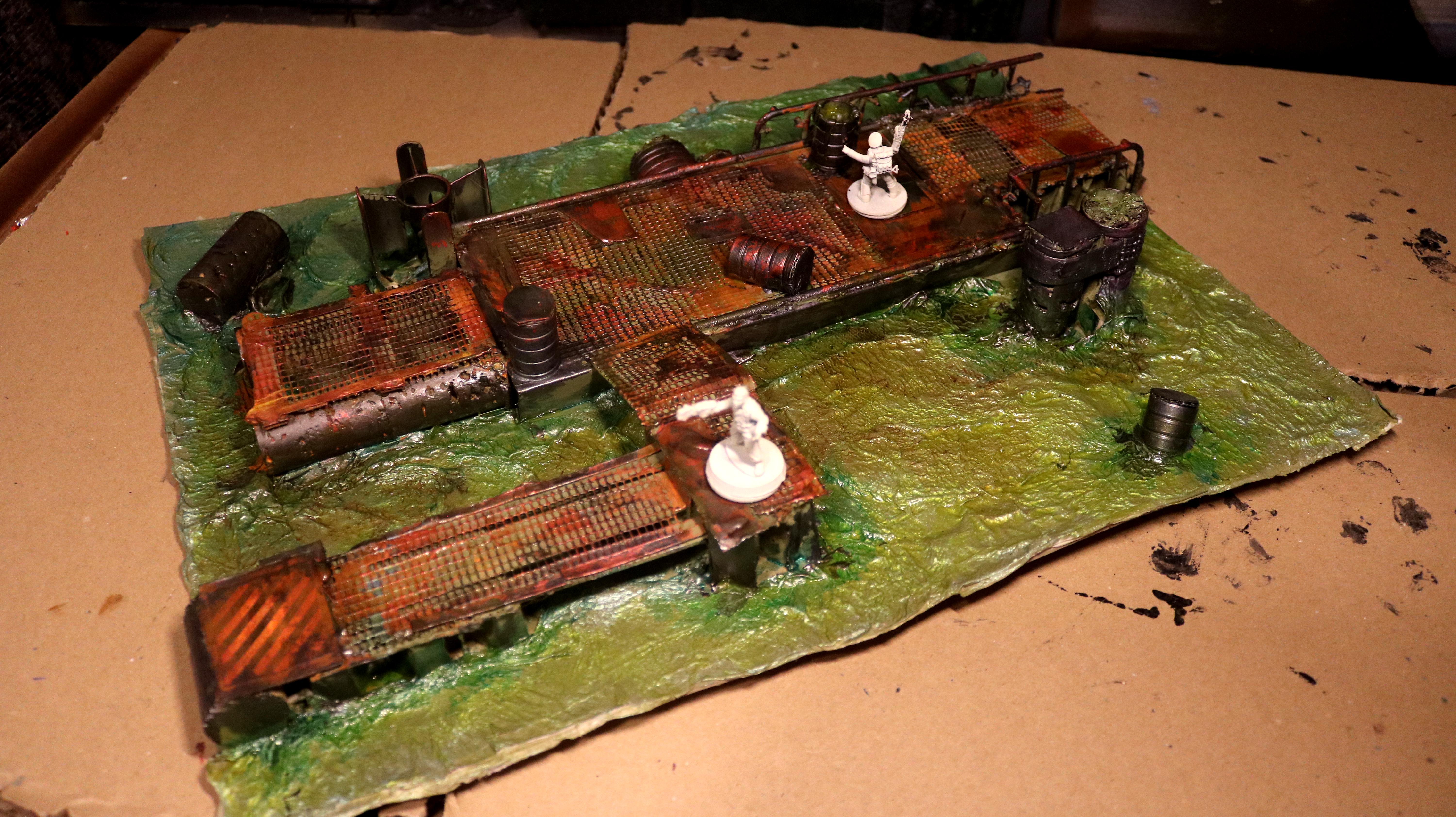 2d, Gruvcromunda, Gruvee, Necromunda, Not40k, Poorhammer, Rust, Scratch Terrain, Spacecrusade, Star Quest, Terrain, Warhammer 40,000