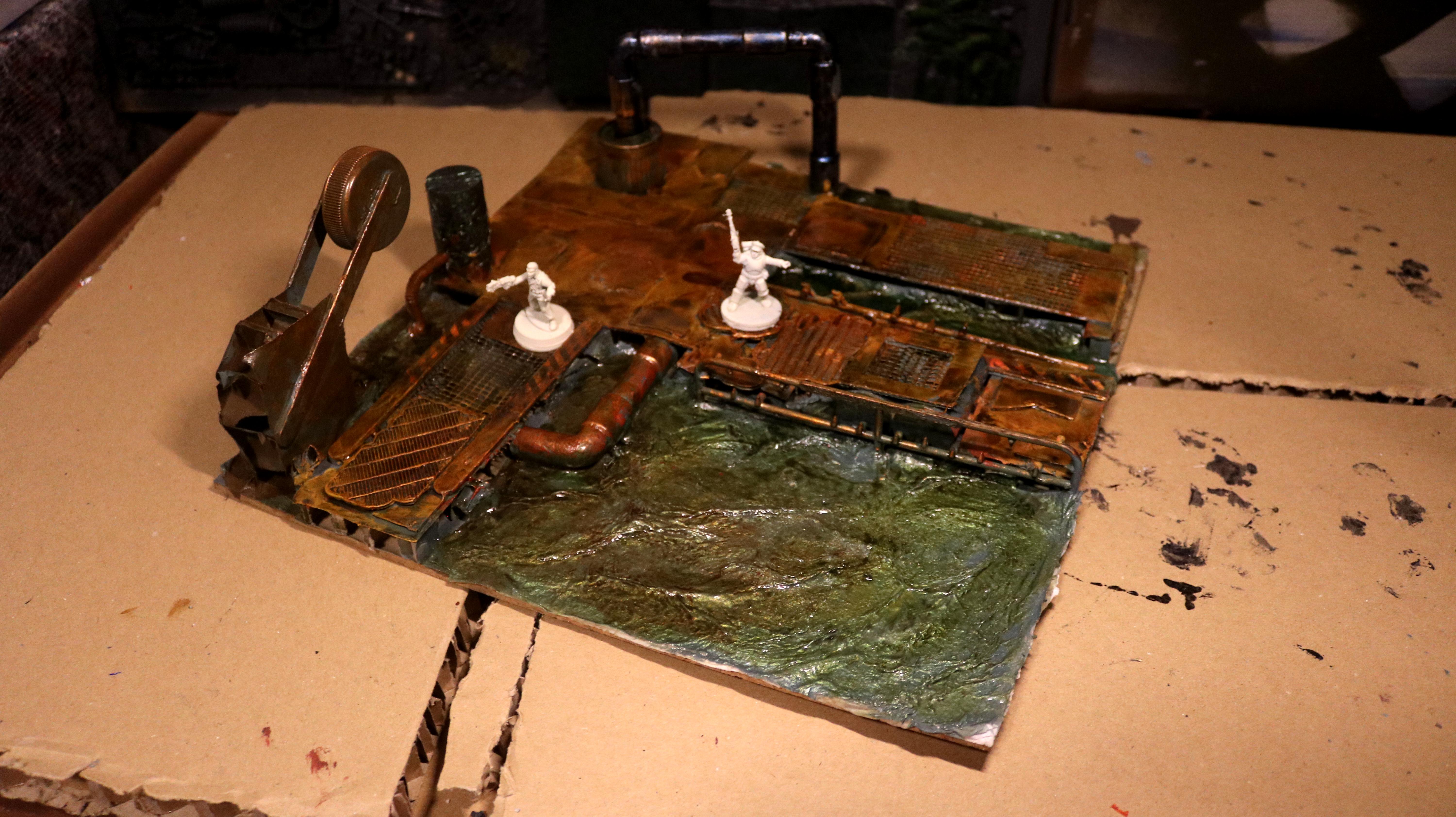 2d, Gruvcromunda, Gruvee, Necromunda, Not40k, Poorhammer, Rust, Scratch Terrain, Spacecrusade, Star Quest, Terrain, Warhammer 40,000