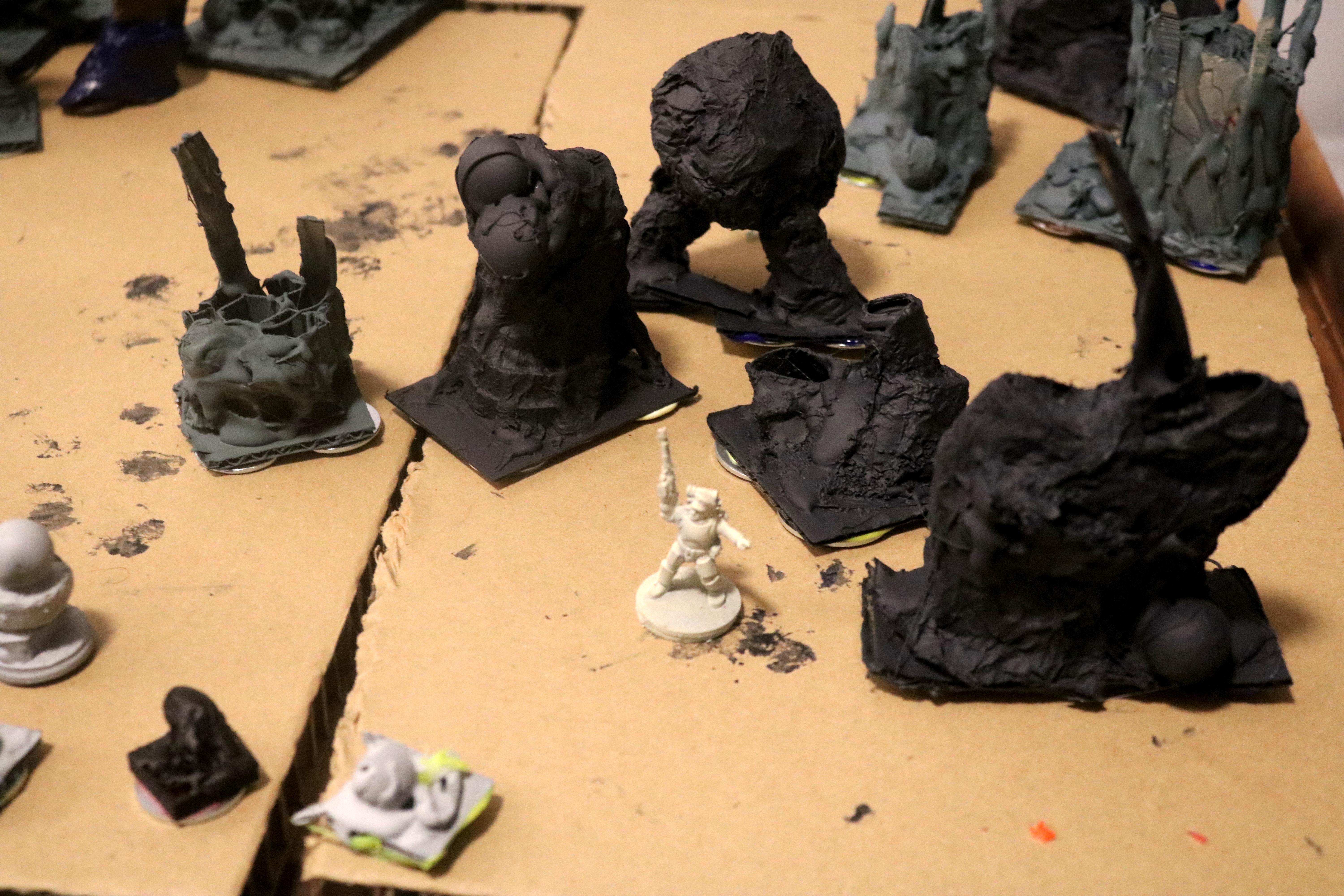 2d, Gruvcromunda, Gruvee, Necromunda, Not40k, Poorhammer, Rust, Scratch Terrain, Space Crusade, Spacecrusade, Star Quest, Terrain, Warhammer 40,000