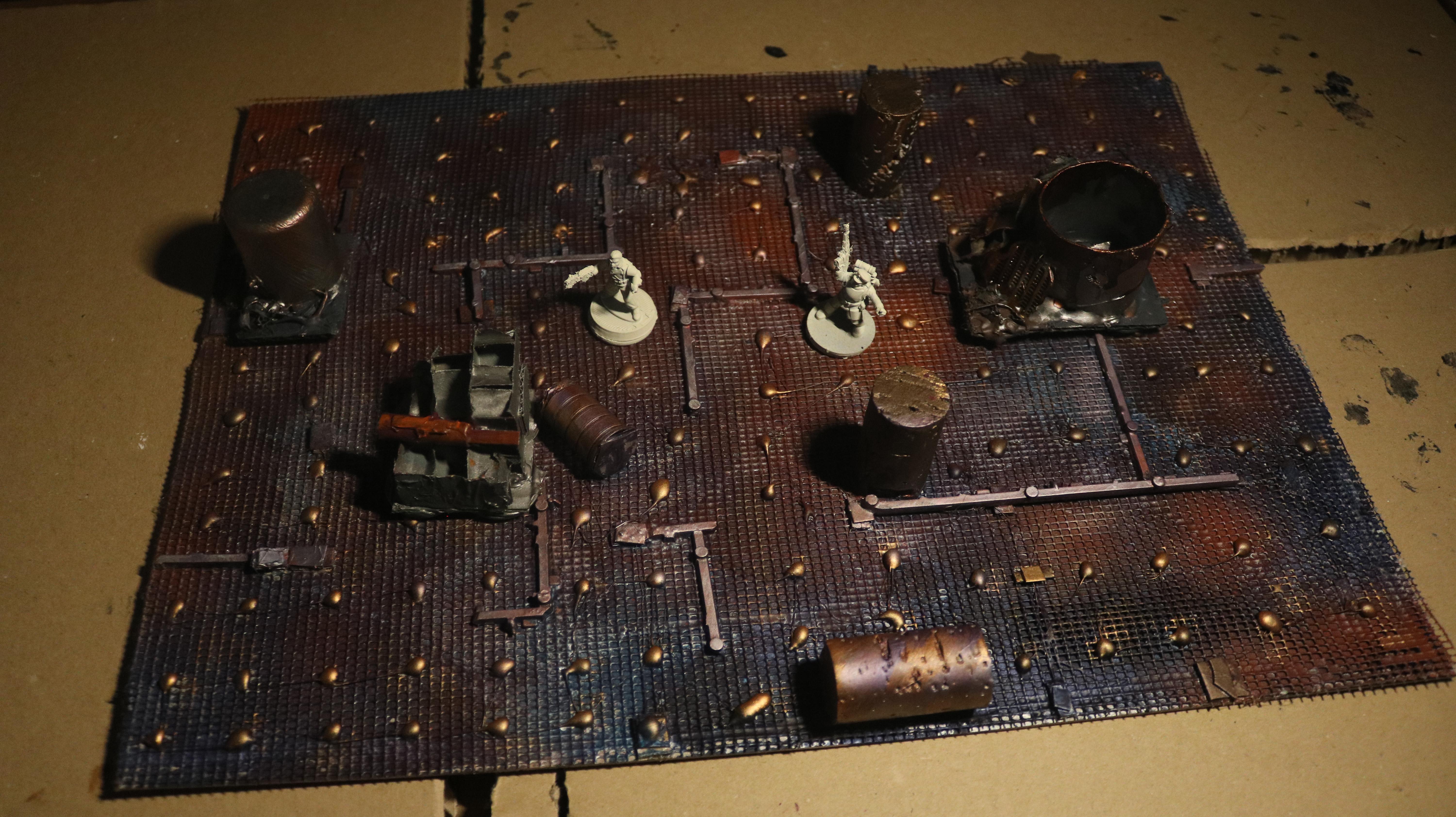 2d, Gruvcromunda, Gruvee, Necromunda, Not40k, Poorhammer, Rust, Scratch Terrain, Space Crusade, Spacecrusade, Star Quest, Terrain, Warhammer 40,000