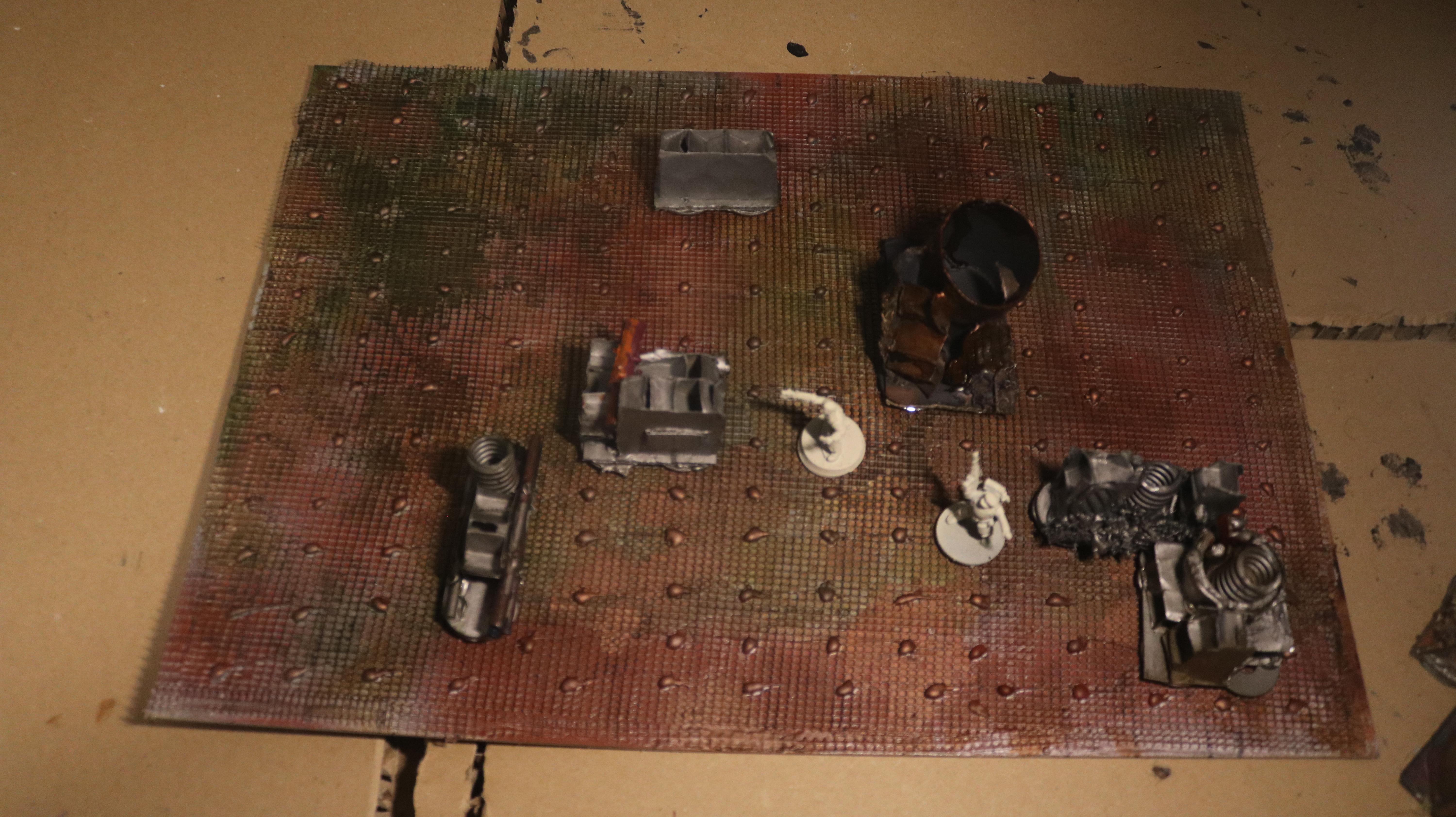 2d, Gruvcromunda, Gruvee, Necromunda, Not40k, Poorhammer, Rust, Scratch Terrain, Space Crusade, Spacecrusade, Star Quest, Terrain, Warhammer 40,000