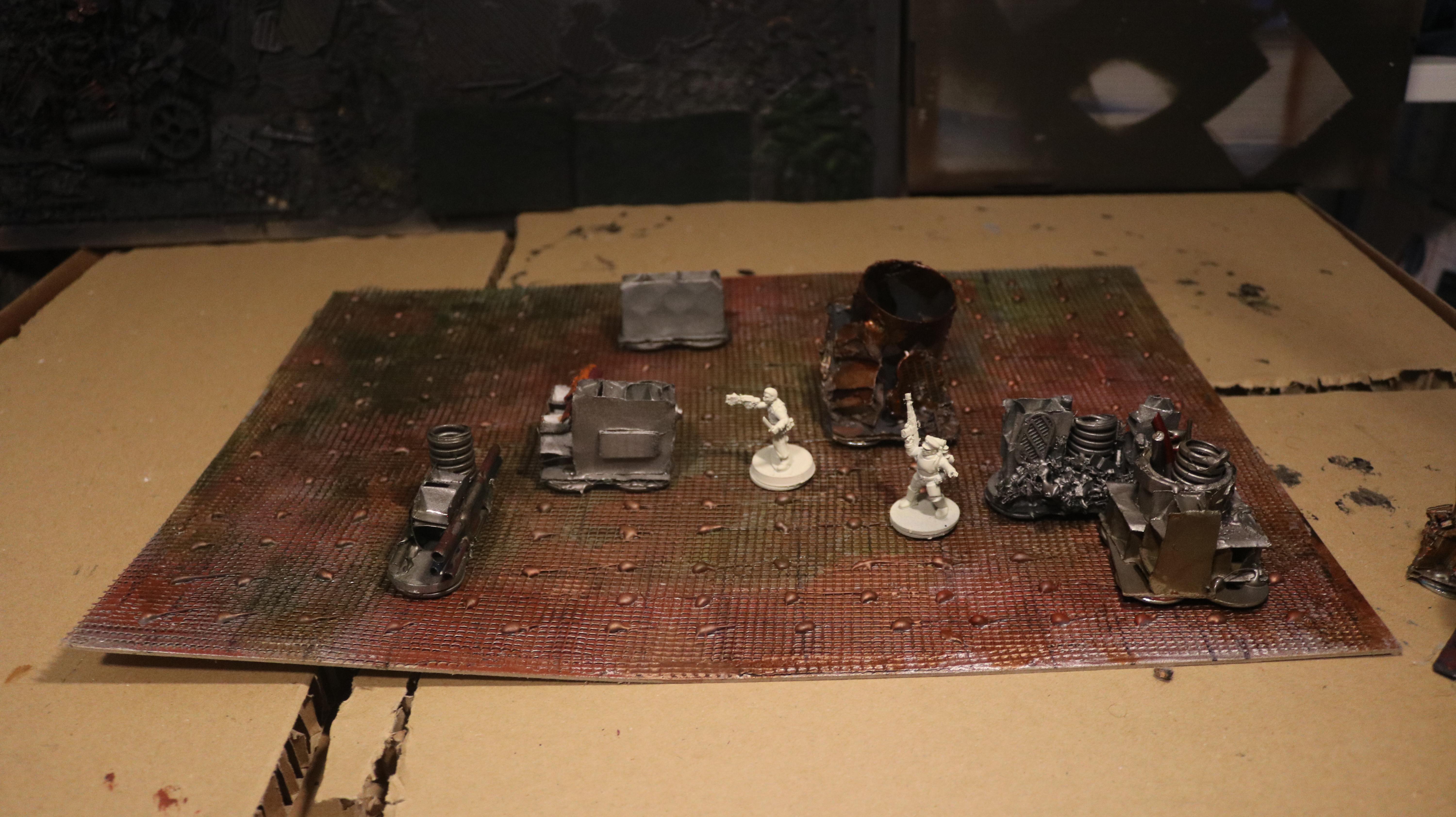 2d, Gruvcromunda, Gruvee, Necromunda, Not40k, Poorhammer, Rust, Scratch Terrain, Space Crusade, Spacecrusade, Star Quest, Terrain, Warhammer 40,000