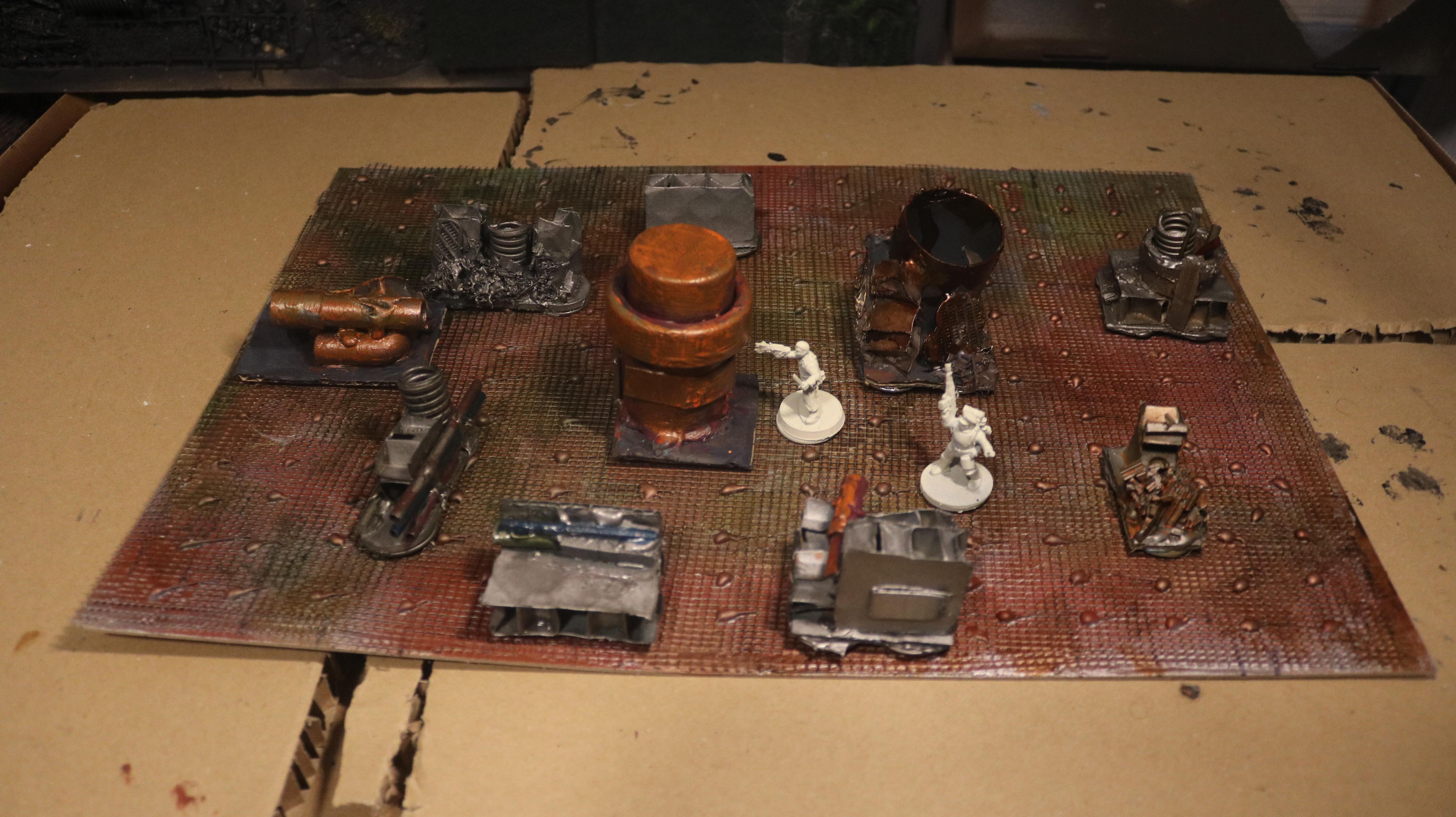 2d, Gruvcromunda, Gruvee, Necromunda, Not40k, Poorhammer, Rust, Scratch Terrain, Space Crusade, Spacecrusade, Star Quest, Terrain, Warhammer 40,000