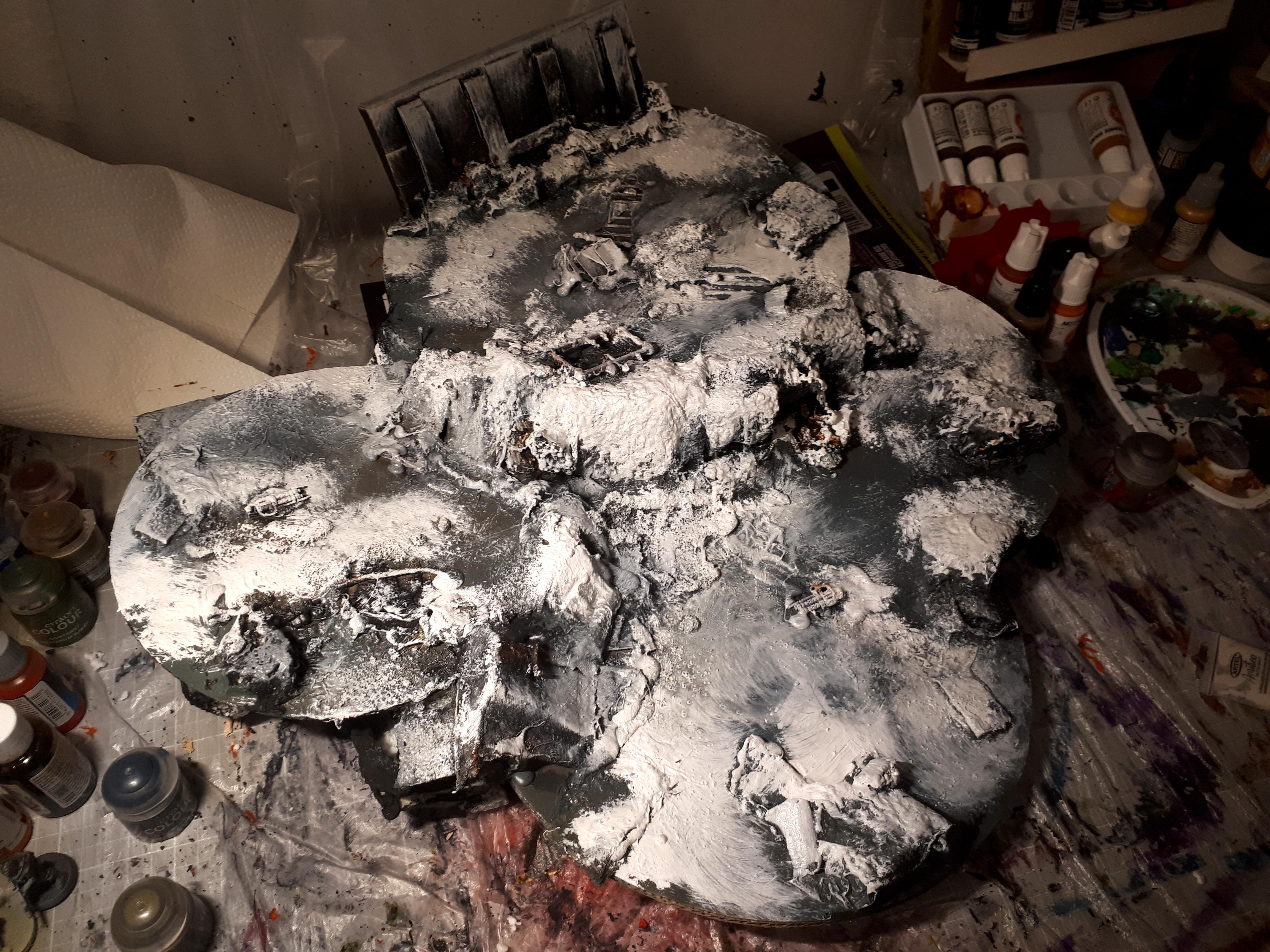 2d, Base, Diorama, Gruvcromunda, Gruvee, Imperial Guard, Necromunda, Not40k, Poorhammer, Rust, Scratch Terrain, Spacecrusade, Star Quest, Starquest, Terrain, Warhammer 40,000, Winter