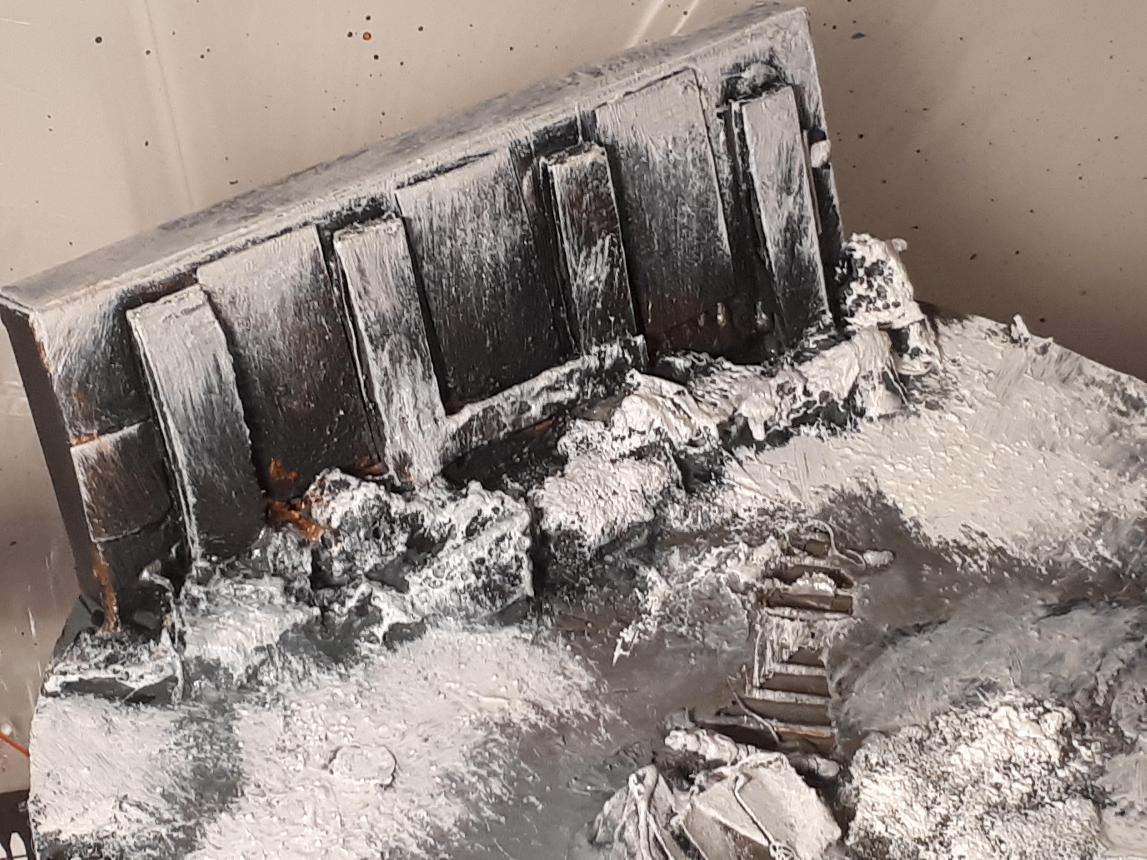2d, Base, Diorama, Gruvcromunda, Gruvee, Imperial Guard, Necromunda, Not40k, Poorhammer, Rust, Scratch Terrain, Spacecrusade, Star Quest, Starquest, Terrain, Warhammer 40,000, Winter