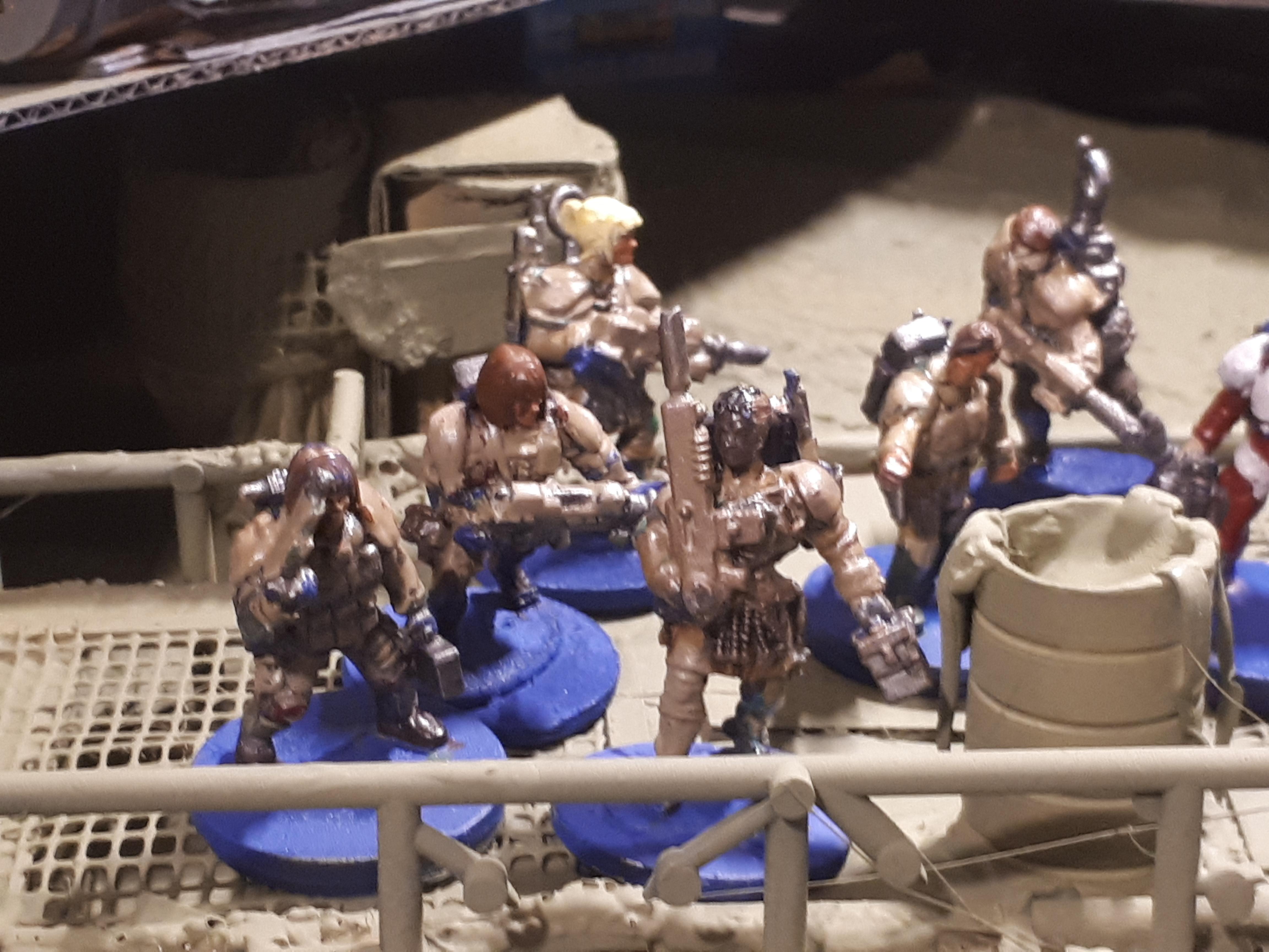 Alternate Units, Catachan Jungle Fighter, Diorama, Female Imperial Guard, Gruvee, Imperial Guard, Ocs, Space Crusade, Space Nam, Women