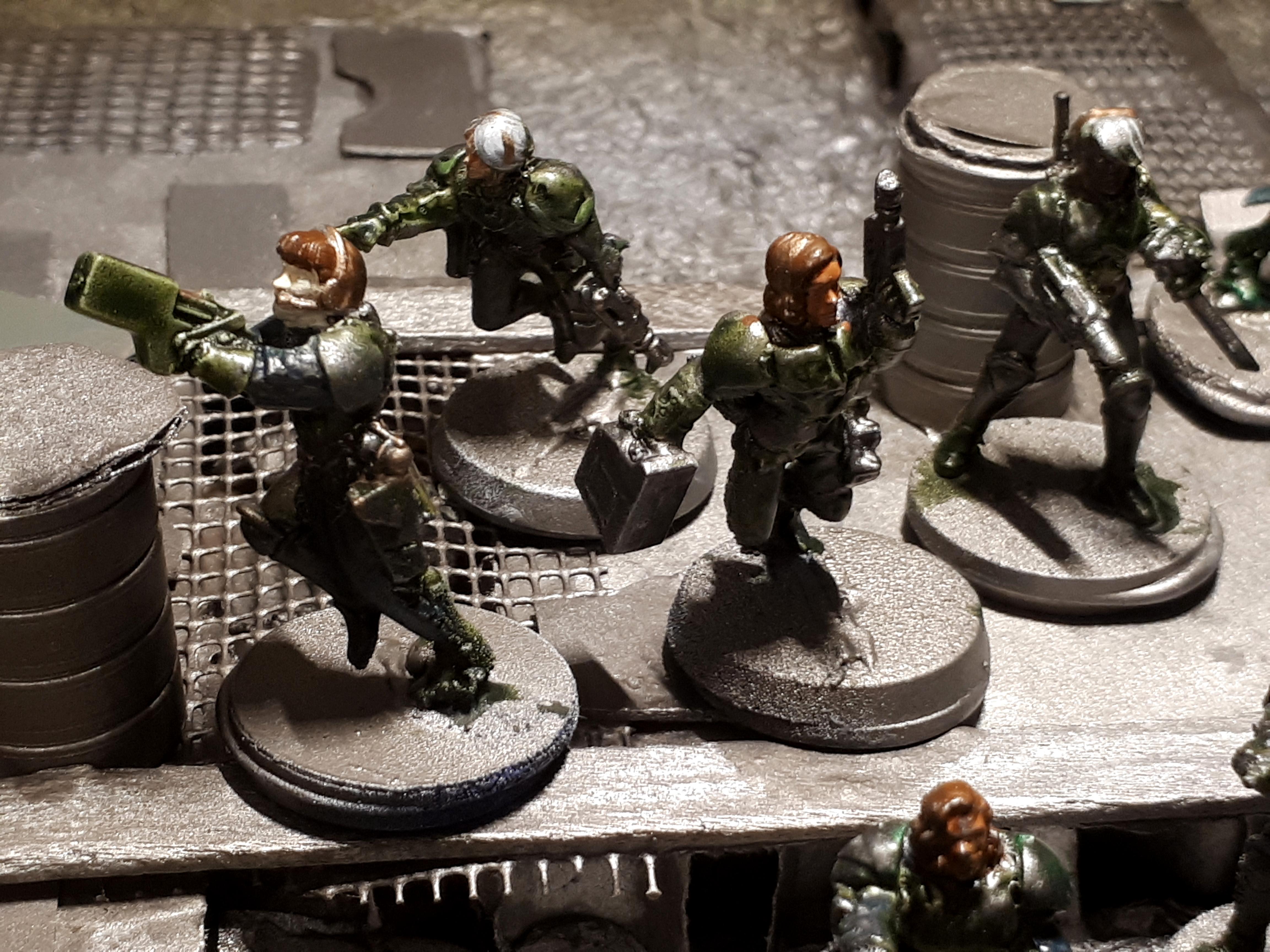 Alternate Units, Catachan Jungle Fighter, Diorama, Female Imperial Guard, Gruvee, Imperial Guard, Ocs, Space Crusade, Space Nam, Women