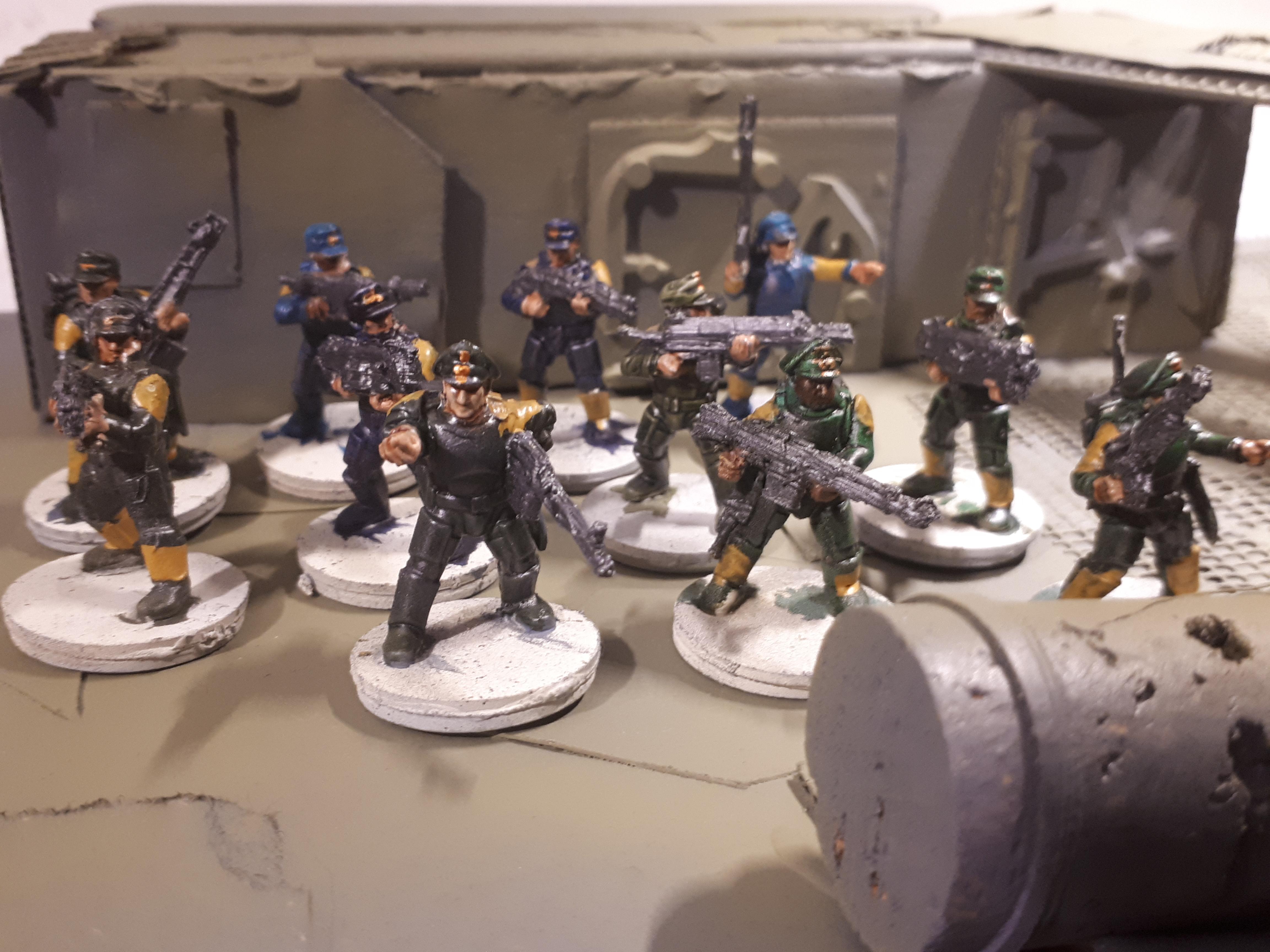 Alternate Units, Catachan Jungle Fighter, Diorama, Female Imperial Guard, Gruvee, Imperial Guard, Ocs, Space Crusade, Space Nam, Women
