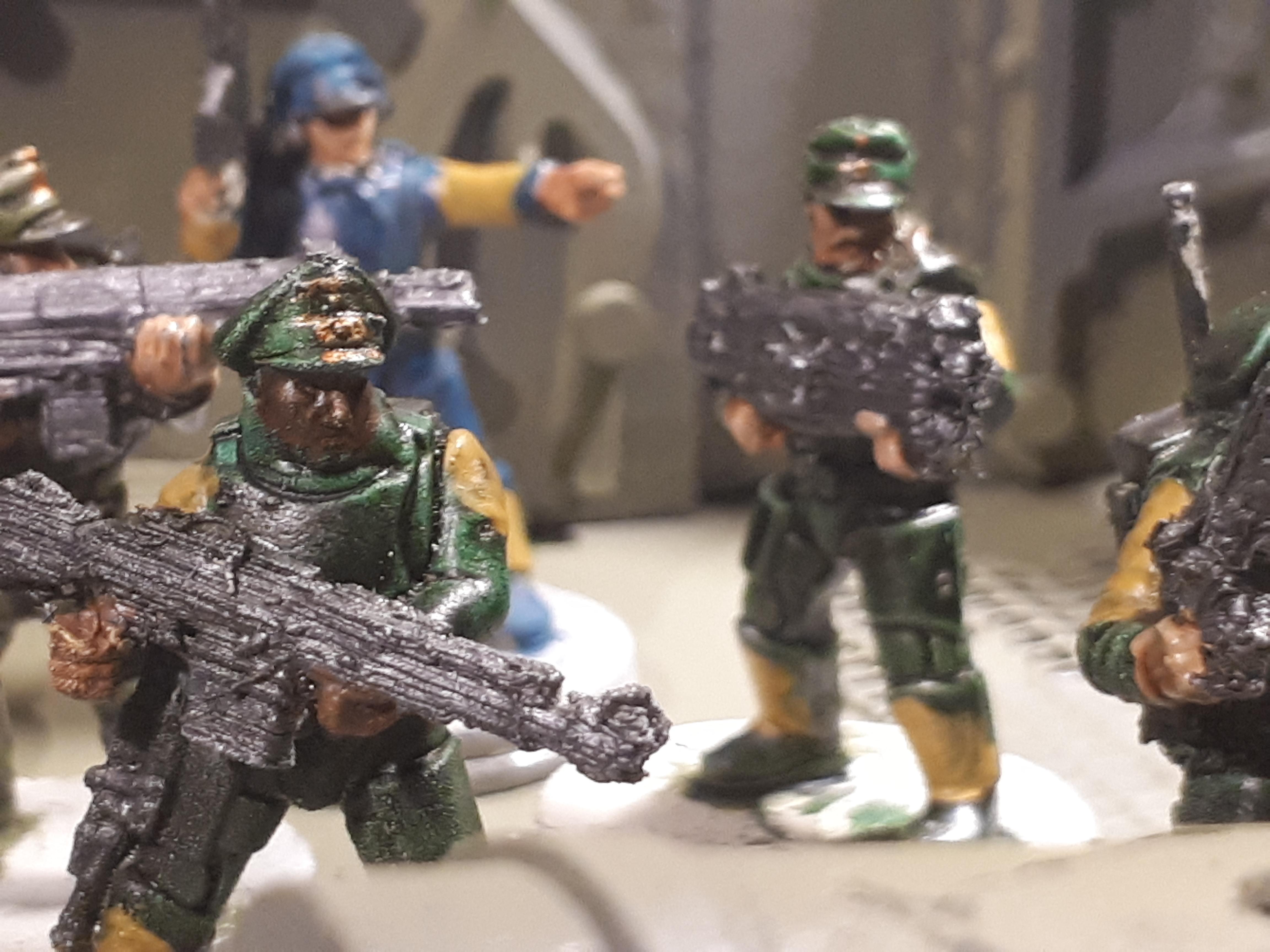 Alternate Units, Catachan Jungle Fighter, Diorama, Female Imperial Guard, Gruvee, Imperial Guard, Ocs, Space Crusade, Space Nam, Women