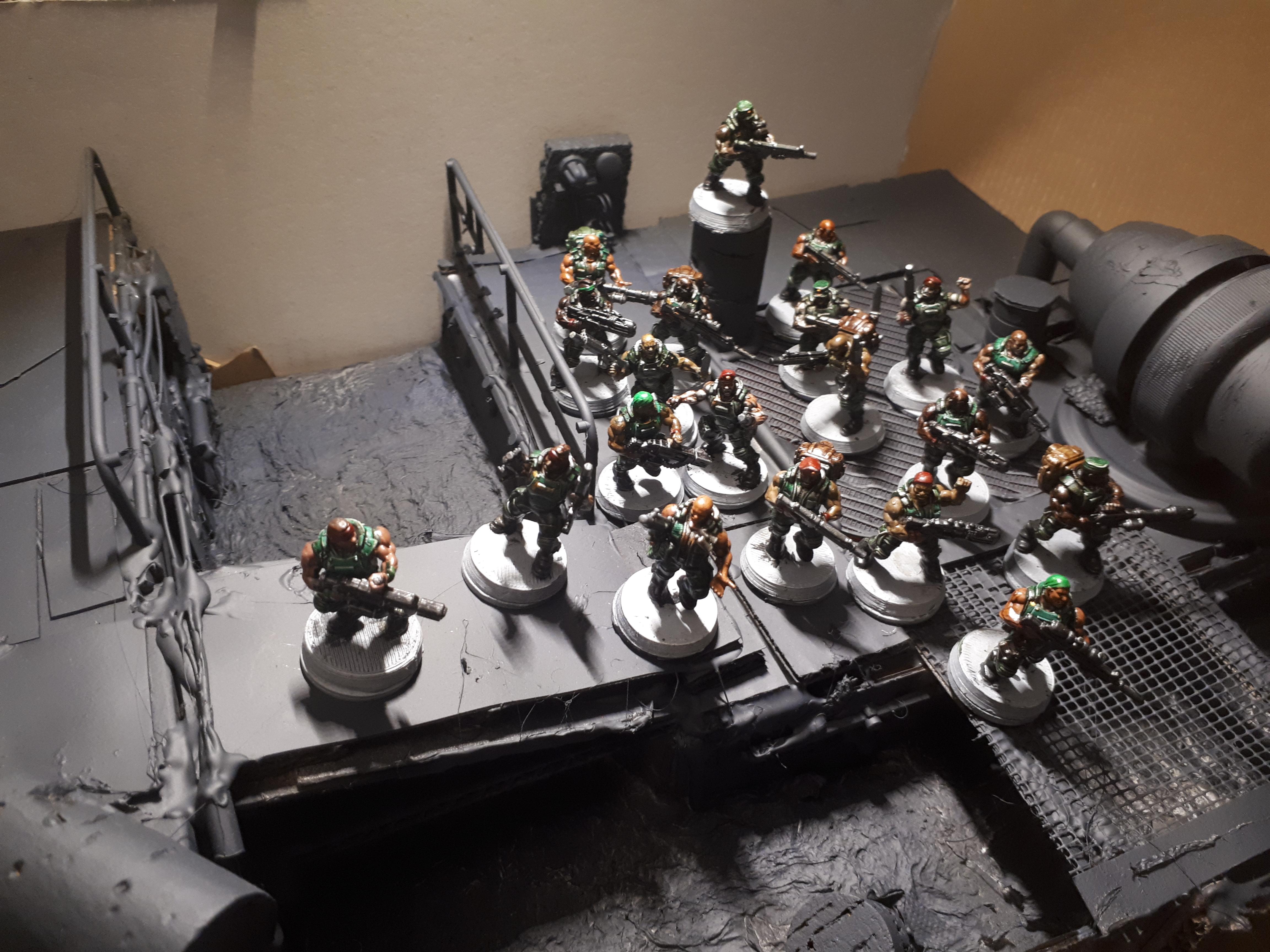 Alternate Units, Catachan Jungle Fighter, Diorama, Female Imperial Guard, Gruvee, Imperial Guard, Ocs, Space Crusade, Space Nam, Women