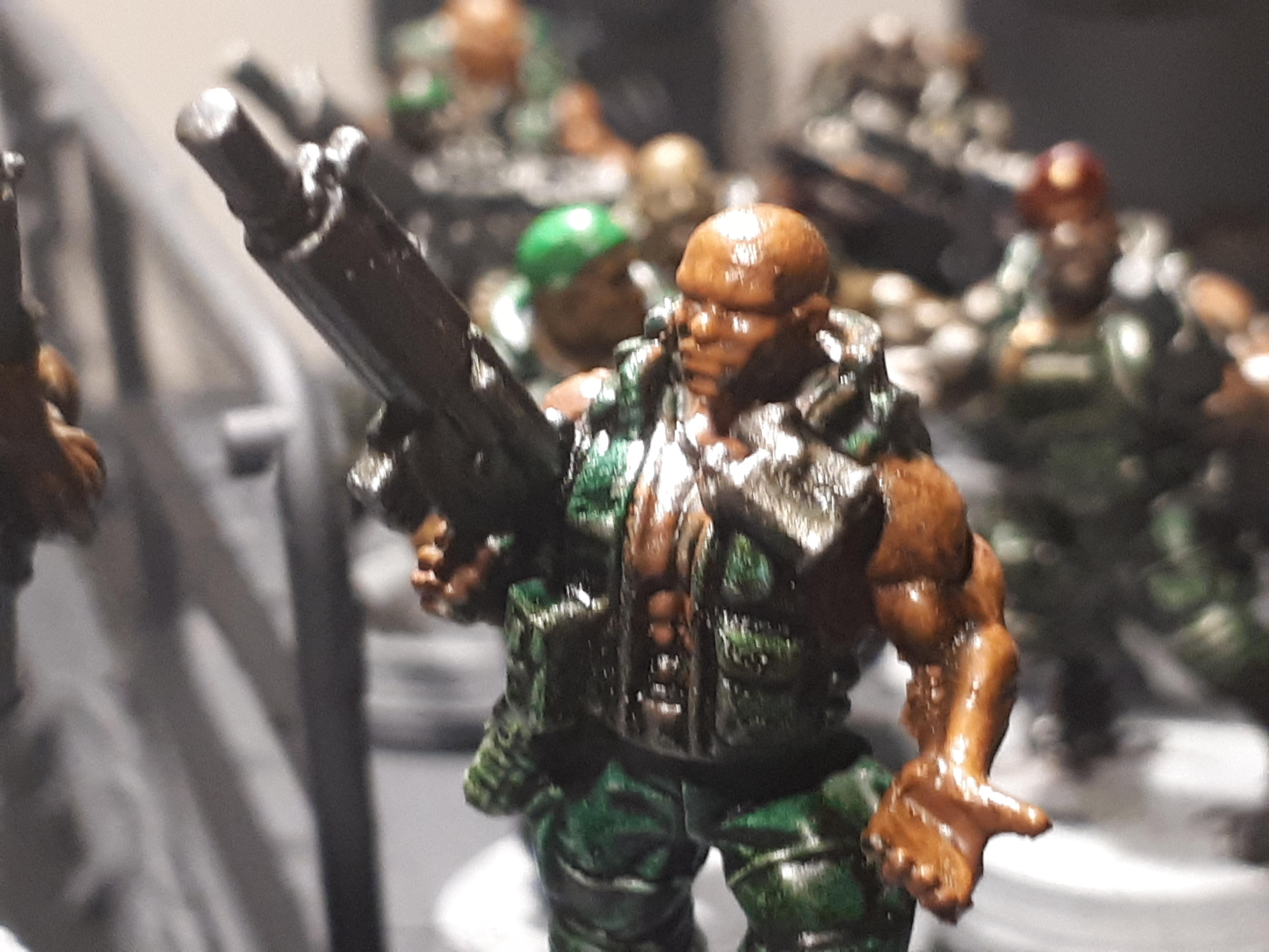 Alternate Units, Catachan Jungle Fighter, Diorama, Female Imperial Guard, Gruvee, Imperial Guard, Ocs, Space Crusade, Space Nam, Women