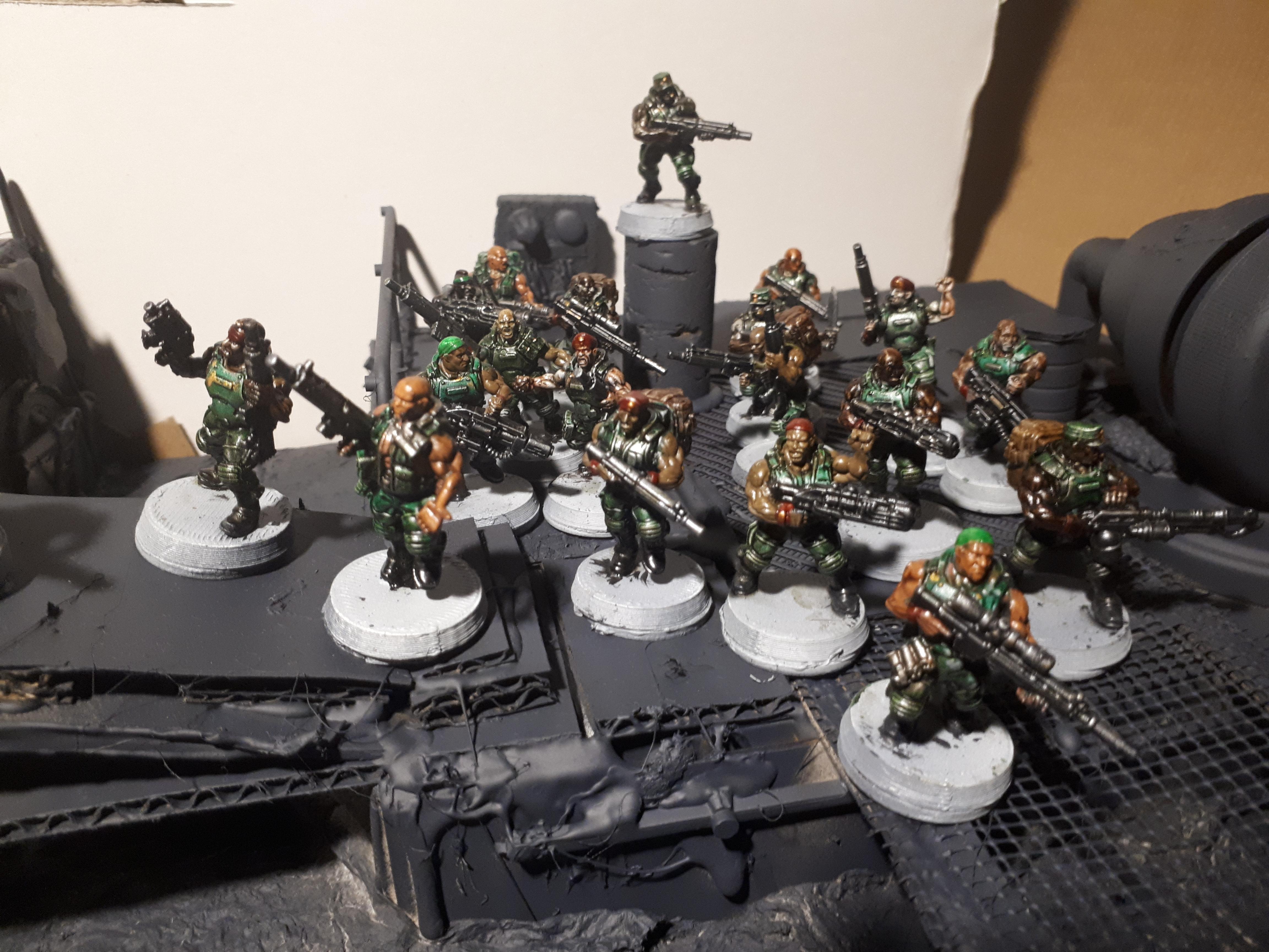 Alternate Units, Catachan Jungle Fighter, Diorama, Female Imperial Guard, Gruvee, Imperial Guard, Ocs, Space Crusade, Space Nam, Women