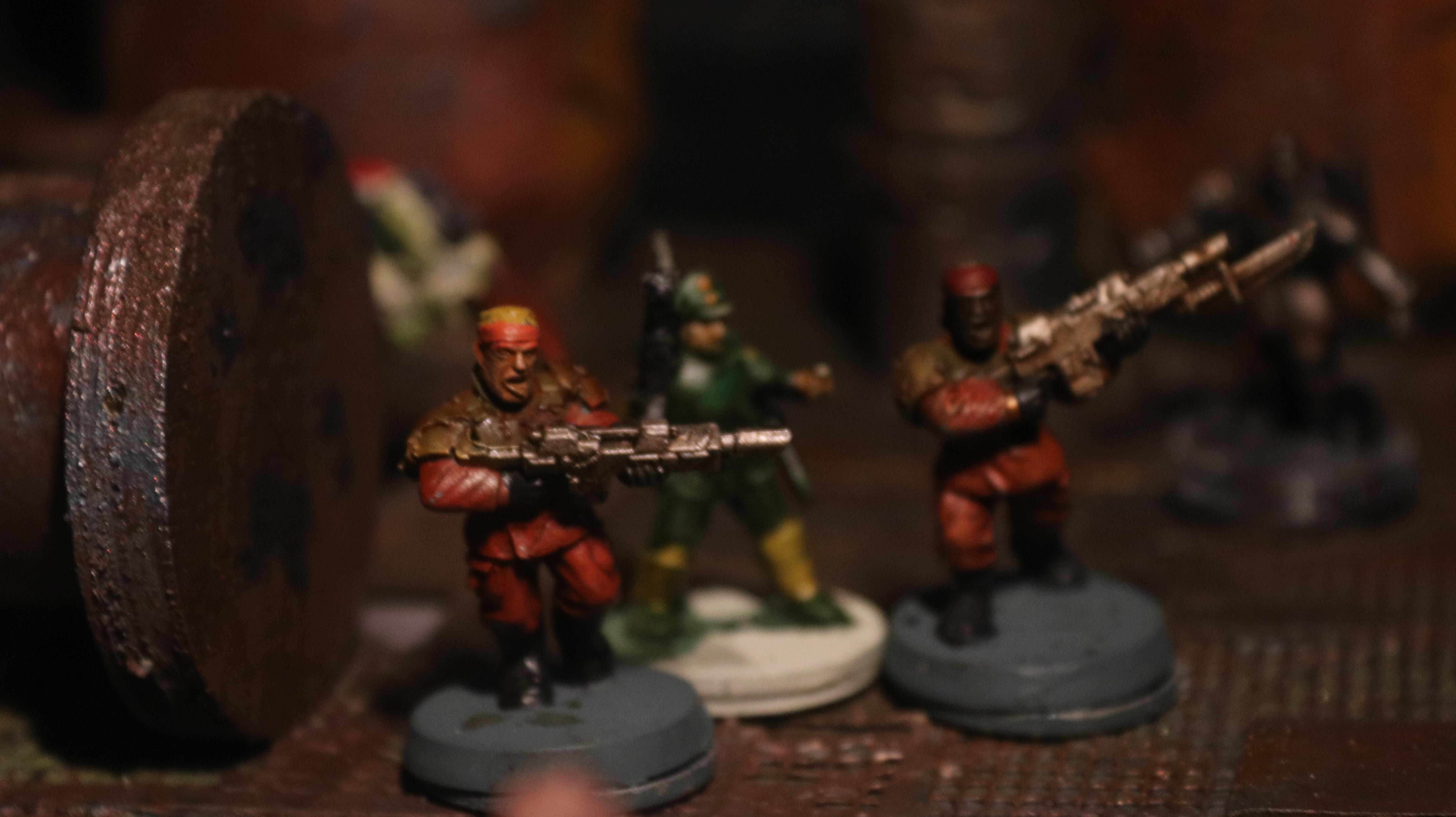 Alternate Units, Catachan Jungle Fighter, Diorama, Female Imperial Guard, Gruvee, Imperial Guard, Ocs, Space Crusade, Space Nam