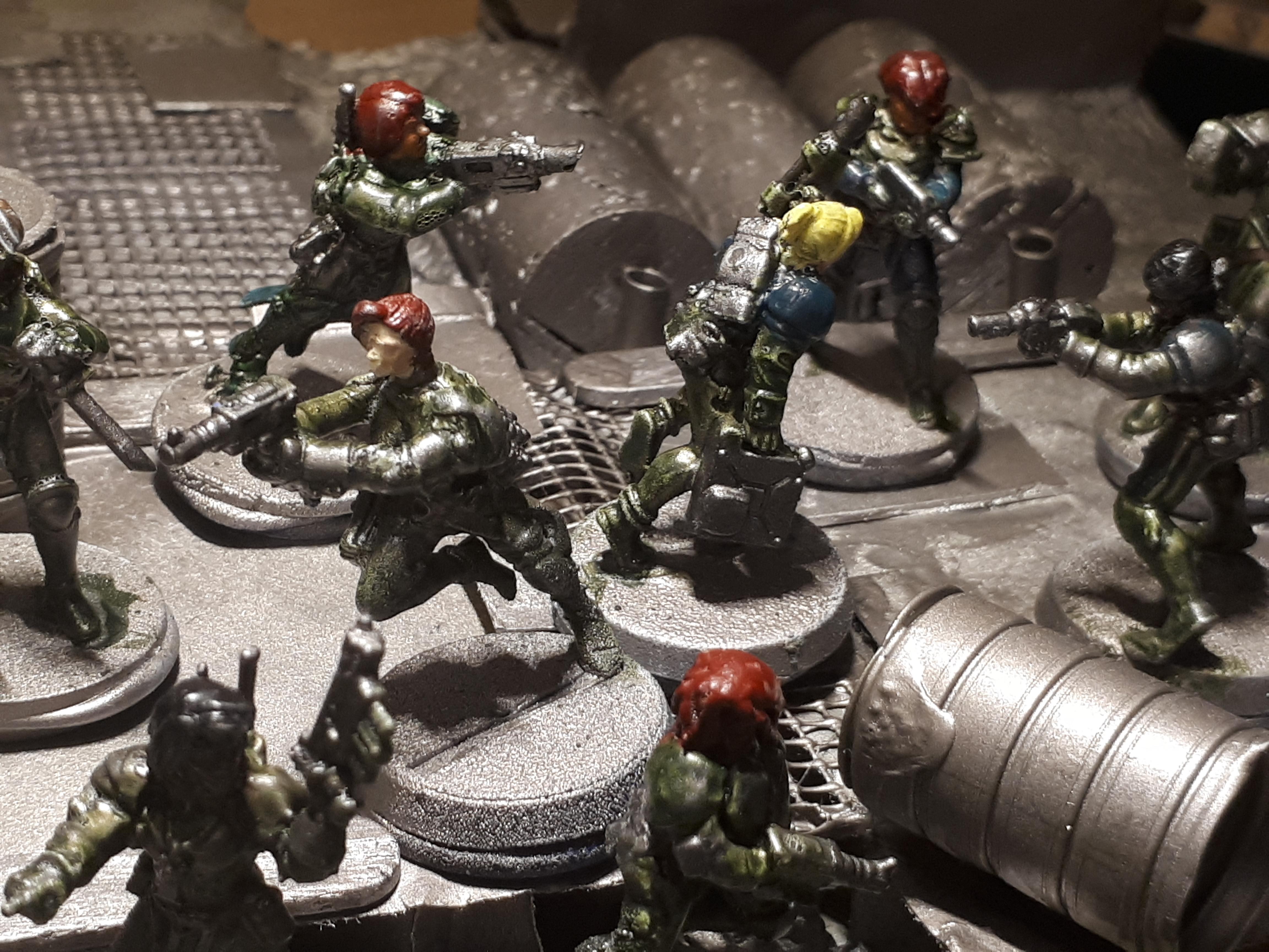 Alternate Units, Catachan Jungle Fighter, Diorama, Female Imperial Guard, Gruvee, Imperial Guard, Ocs, Space Crusade, Space Nam, Women