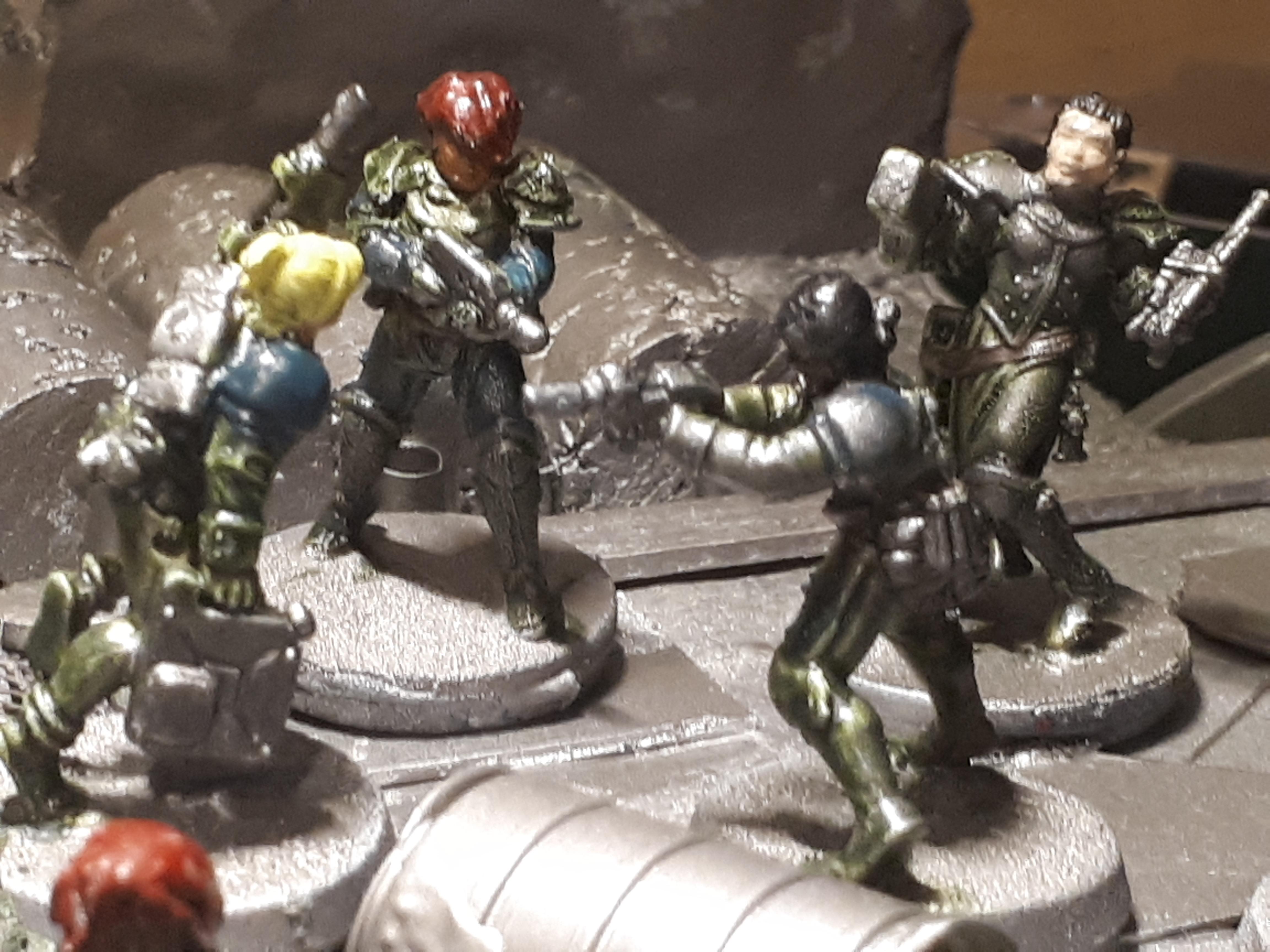 Alternate Units, Catachan Jungle Fighter, Diorama, Female Imperial Guard, Gruvee, Imperial Guard, Ocs, Space Crusade, Space Nam, Women