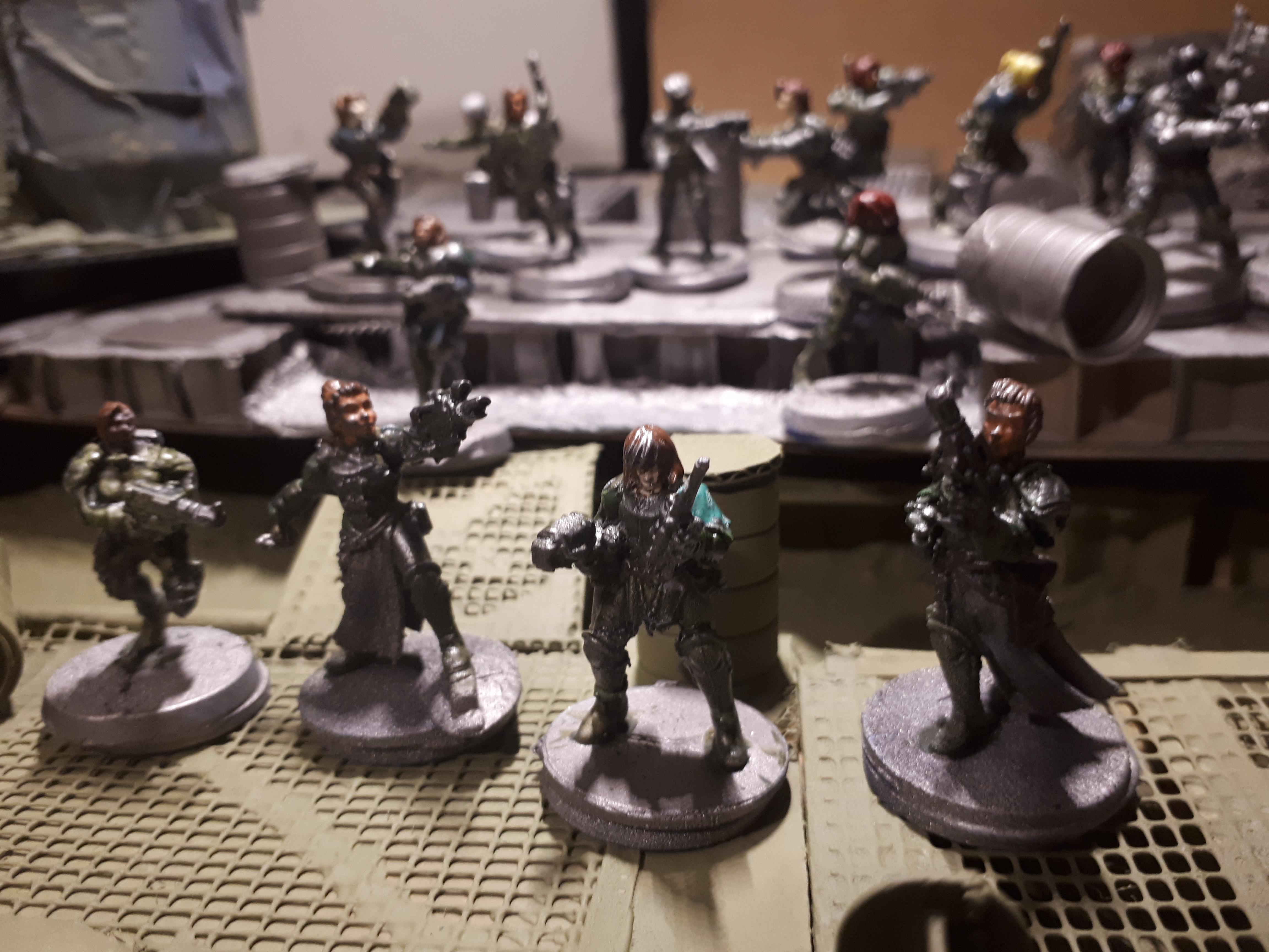 Alternate Units, Catachan Jungle Fighter, Diorama, Female Imperial Guard, Gruvee, Imperial Guard, Ocs, Space Crusade, Space Nam, Women