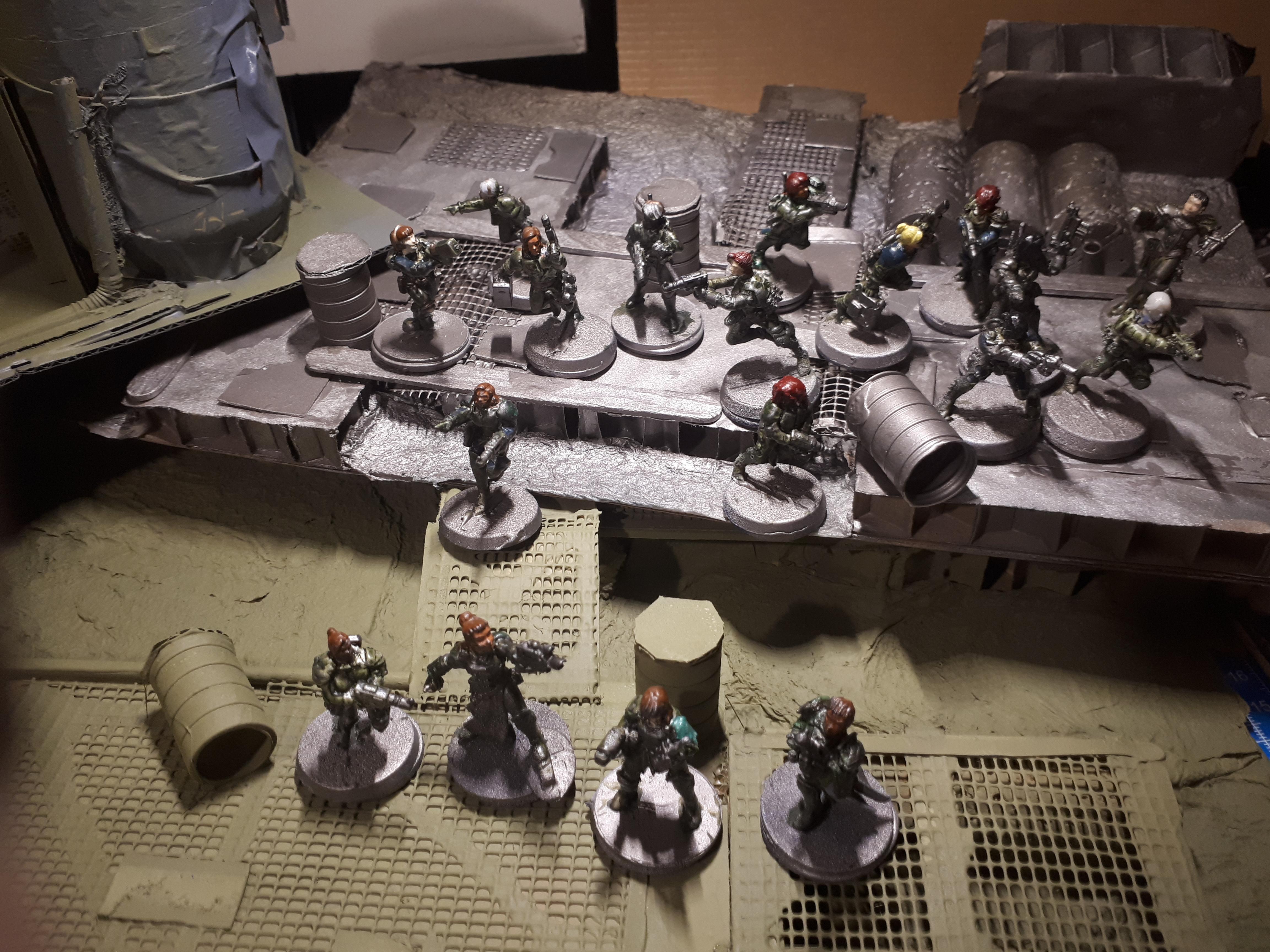 Alternate Units, Catachan Jungle Fighter, Diorama, Female Imperial Guard, Gruvee, Imperial Guard, Ocs, Space Crusade, Space Nam, Women