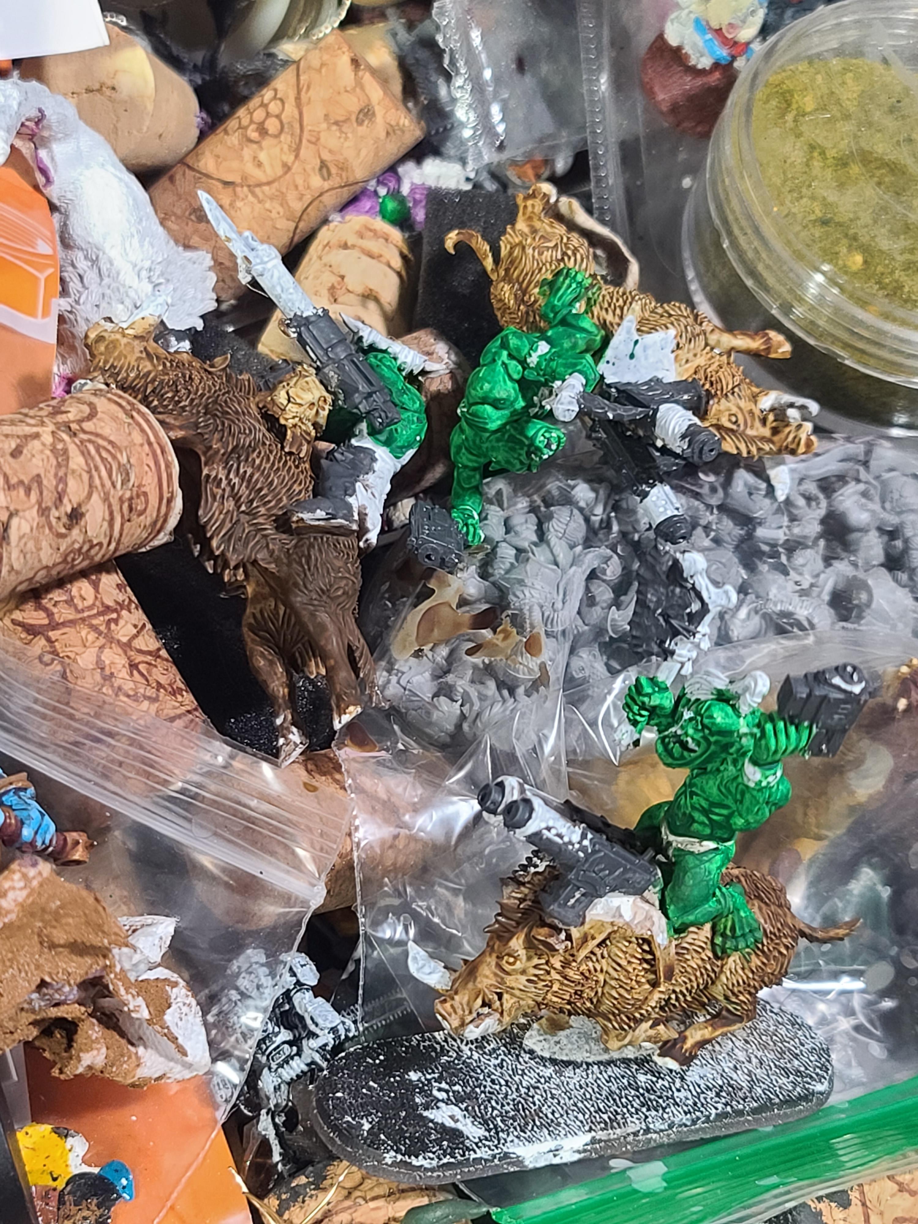 28mm, Bikerz, Boar Boys, Games Workshop, Kitbash, Orks