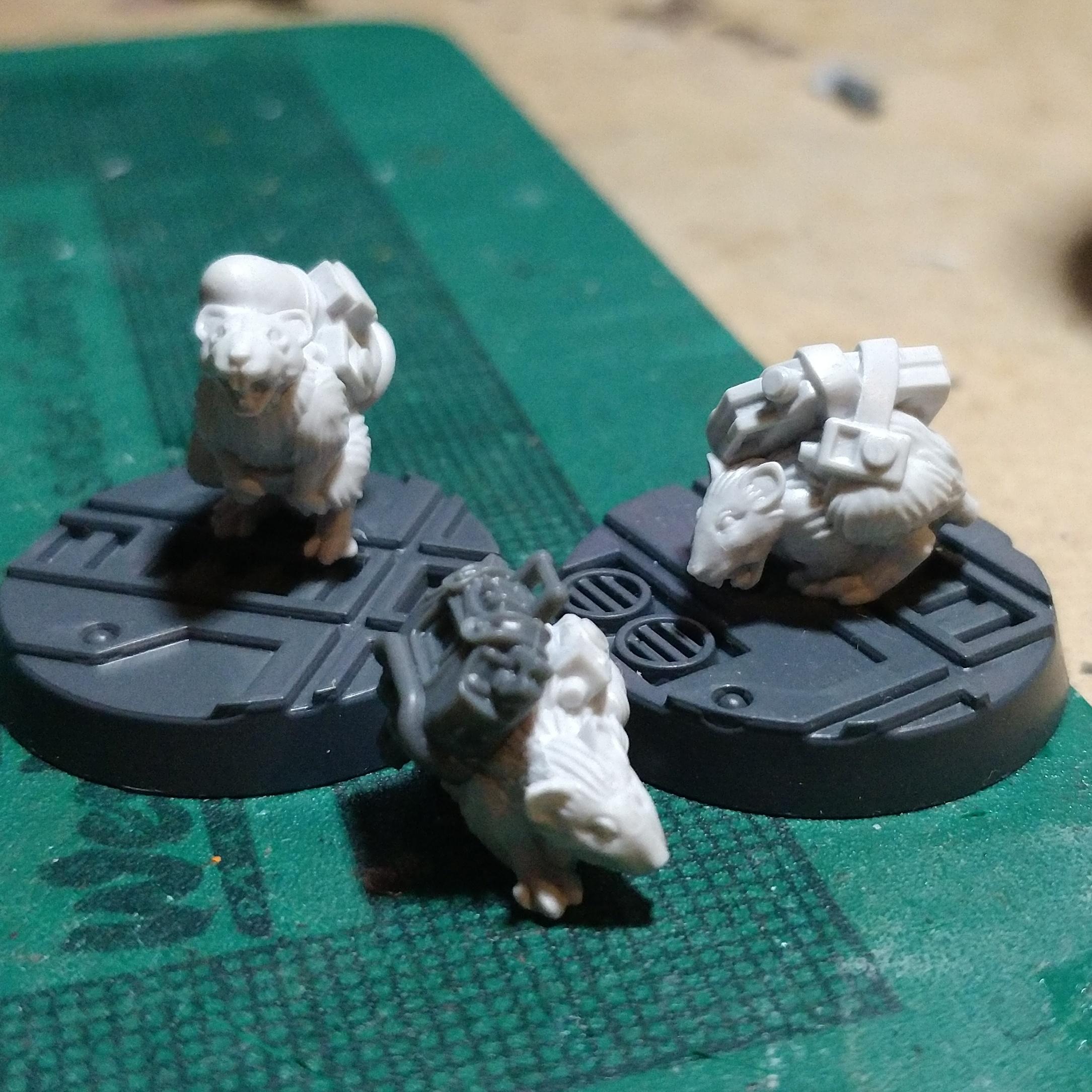 Anvil Industries, Bomb Rats, Conversion, N17, Necromunda, Osjcs Bits, Work In Progress