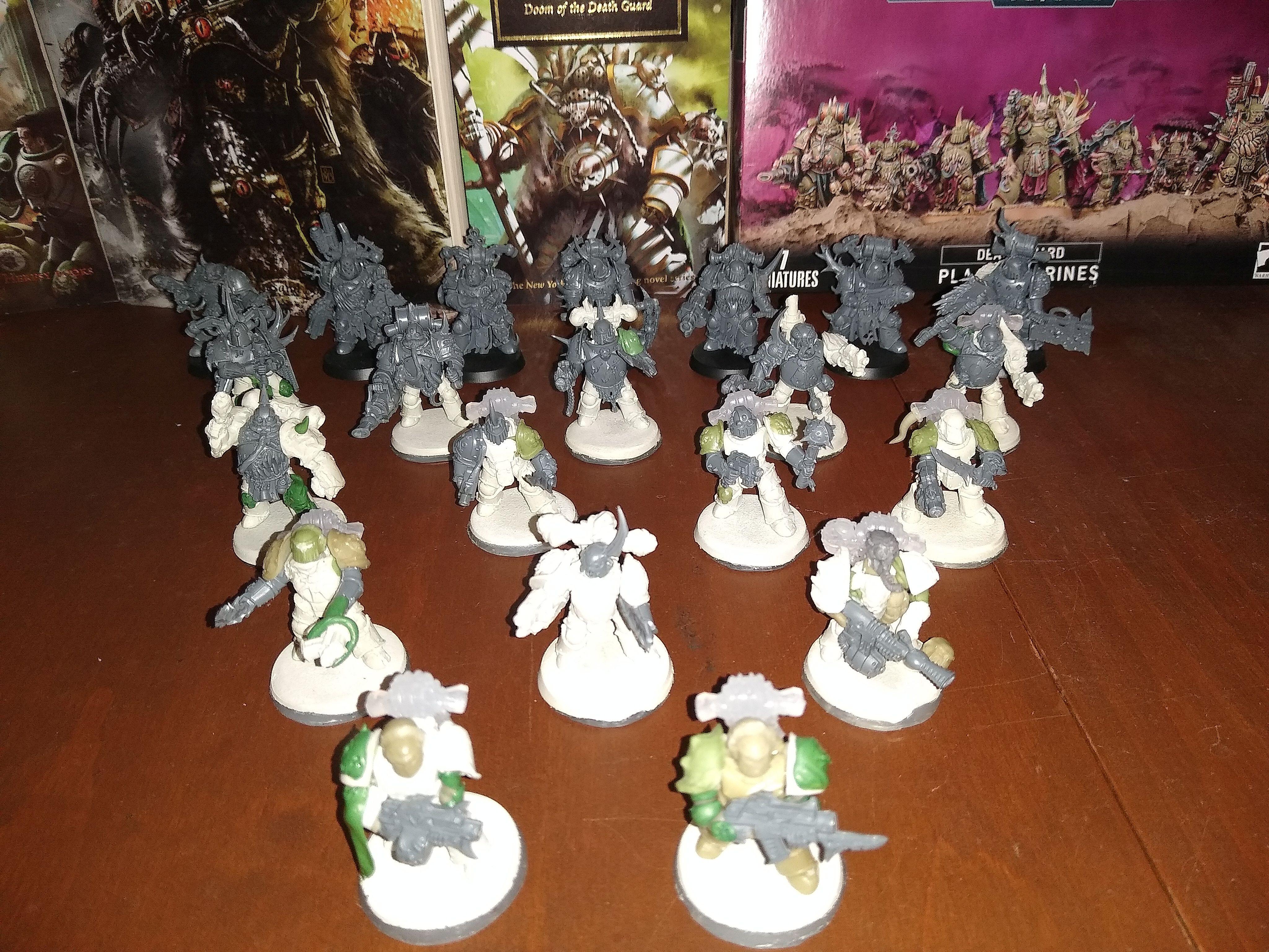 Chaos, Death Guard, Plague, Space, Space Marines, Warhammer 40,000, Warhammer Fantasy