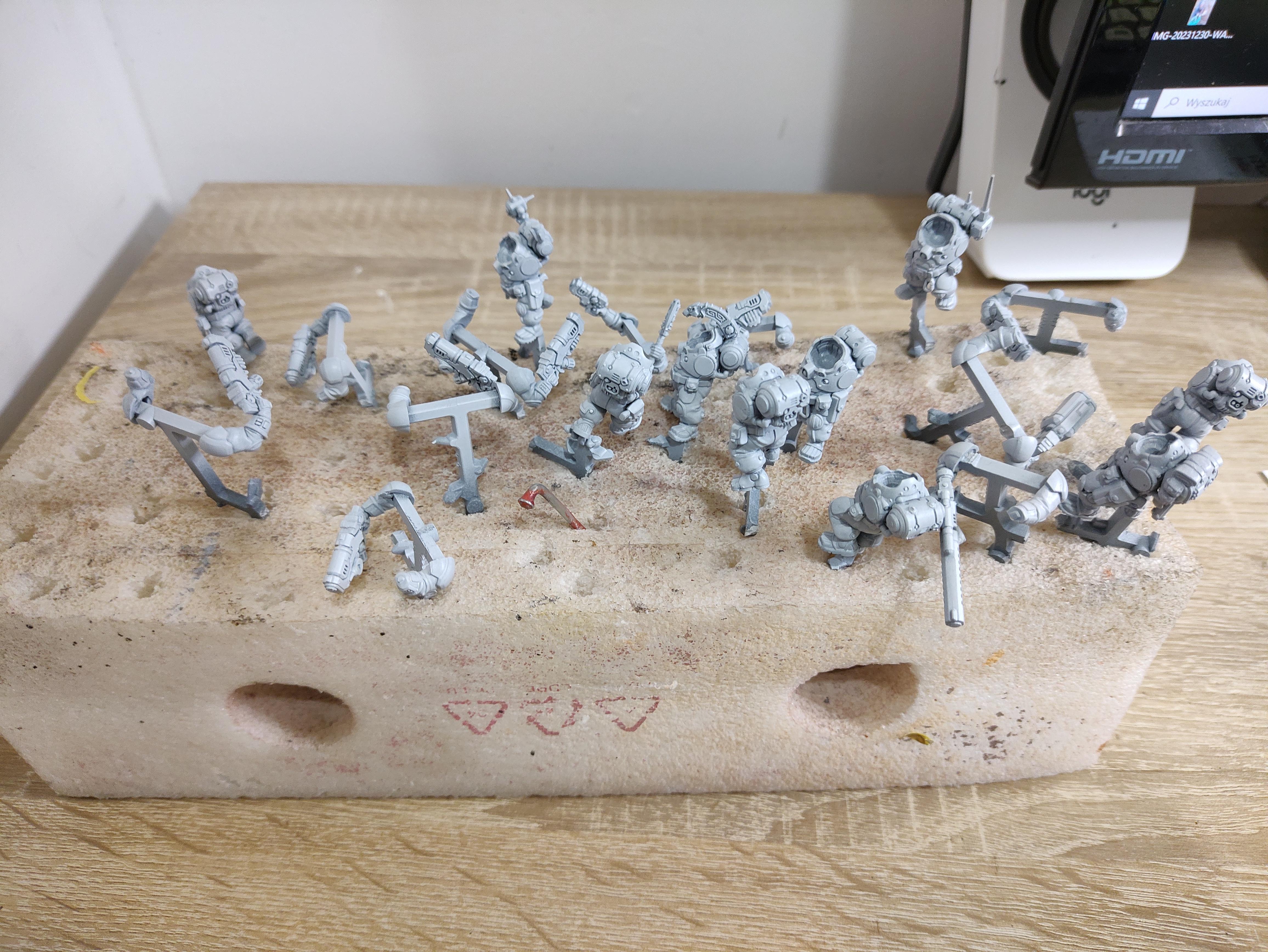 Votann warriors wip
