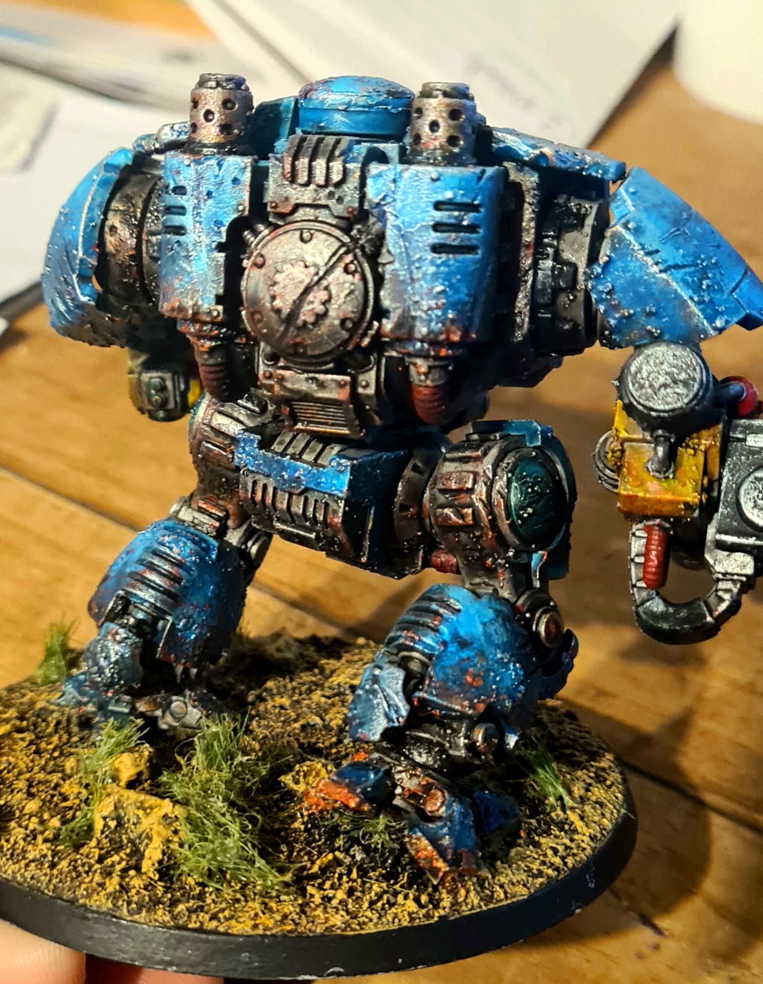 Battle Damage, Dreadnought, Primaris, Redemptor, Space Marines