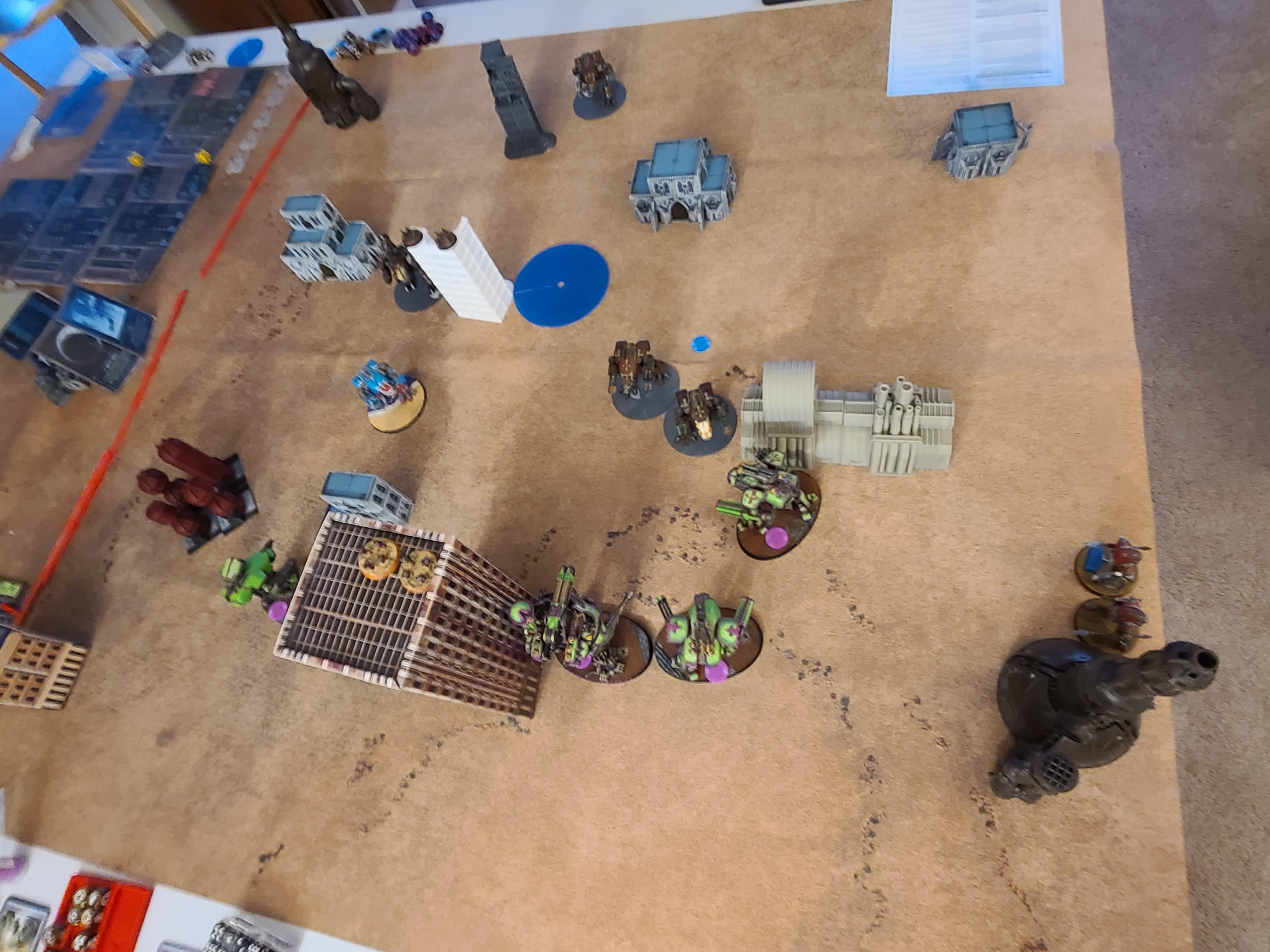 Adeptus Titanicus, Custom Legio, Game Pictures, Legio Audax