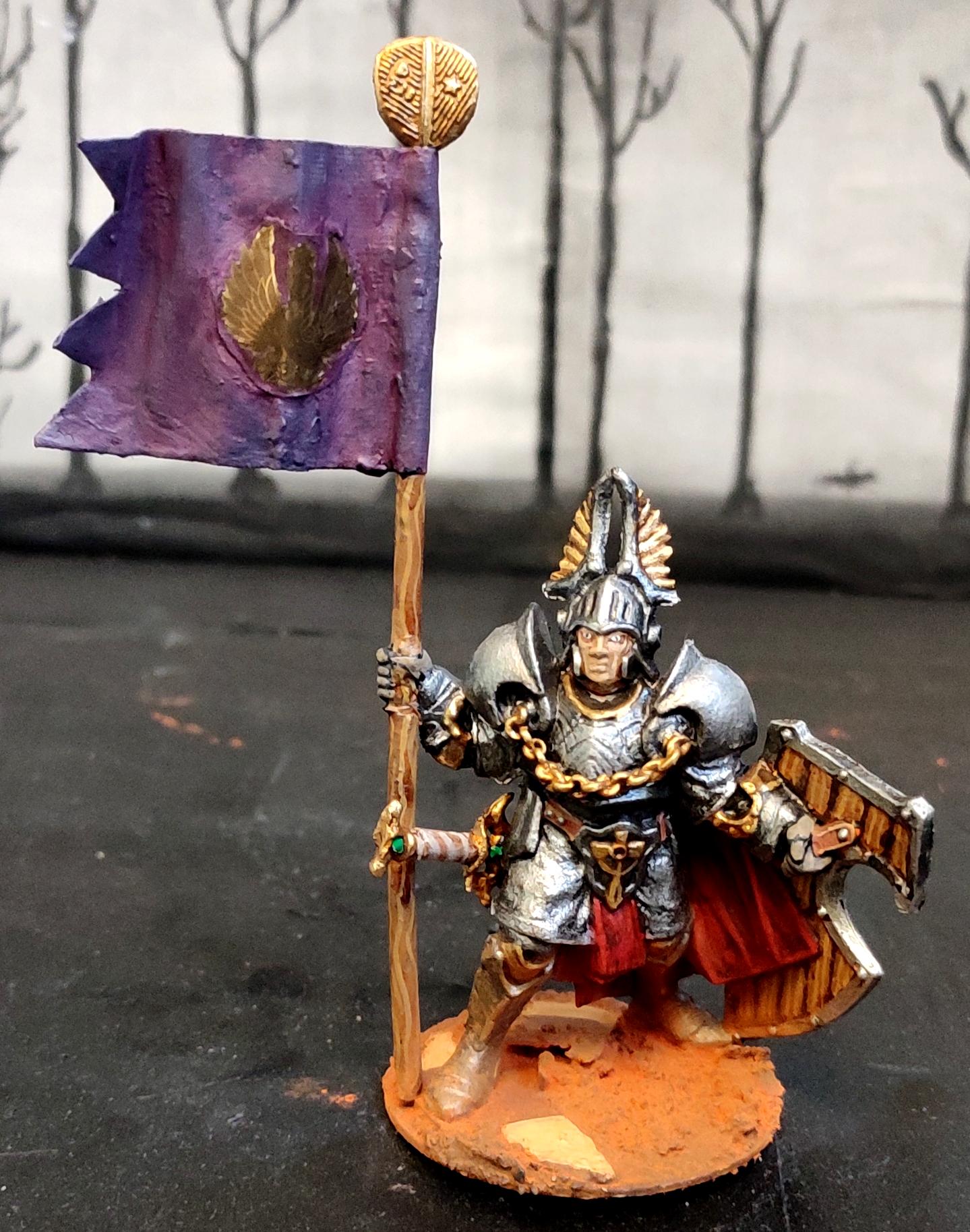 Banner, Commander, Conversion, Fantasy Battles, From Russia, Knights, Paladins, Shield, Squad [delete], Sword, Technolog, Tehnolog, Warriors