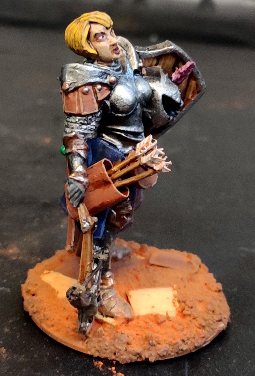Archers, Conversion, Crossbow, Fantasy Battles, Female, From Russia, Knights, Paladins, Shield, Squad [delete], Technolog, Tehnolog, Warriors