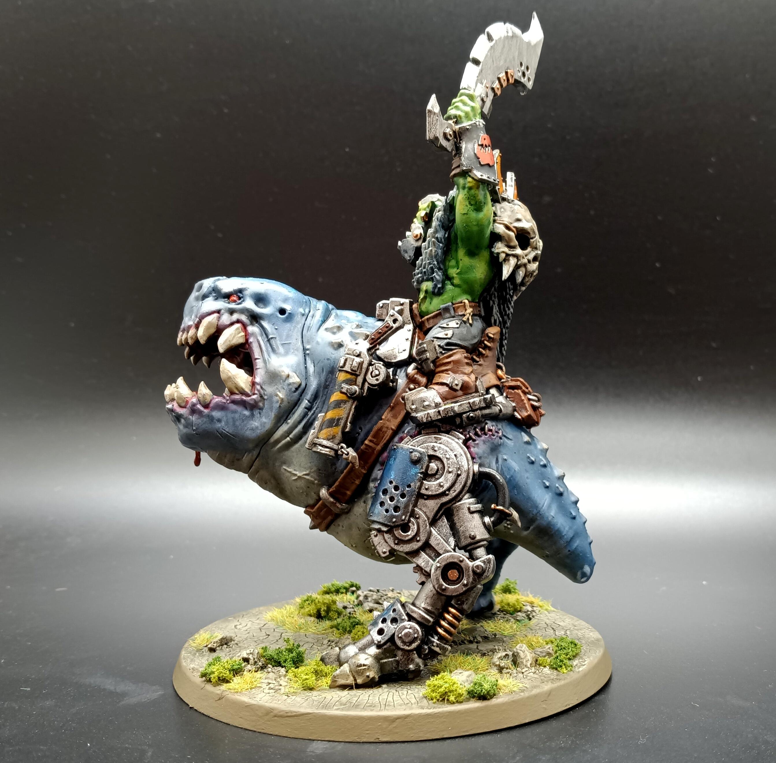 Beast Snaggas, Beastboss, Deathskulls, Orks, Squighog Riders, Squigosaur