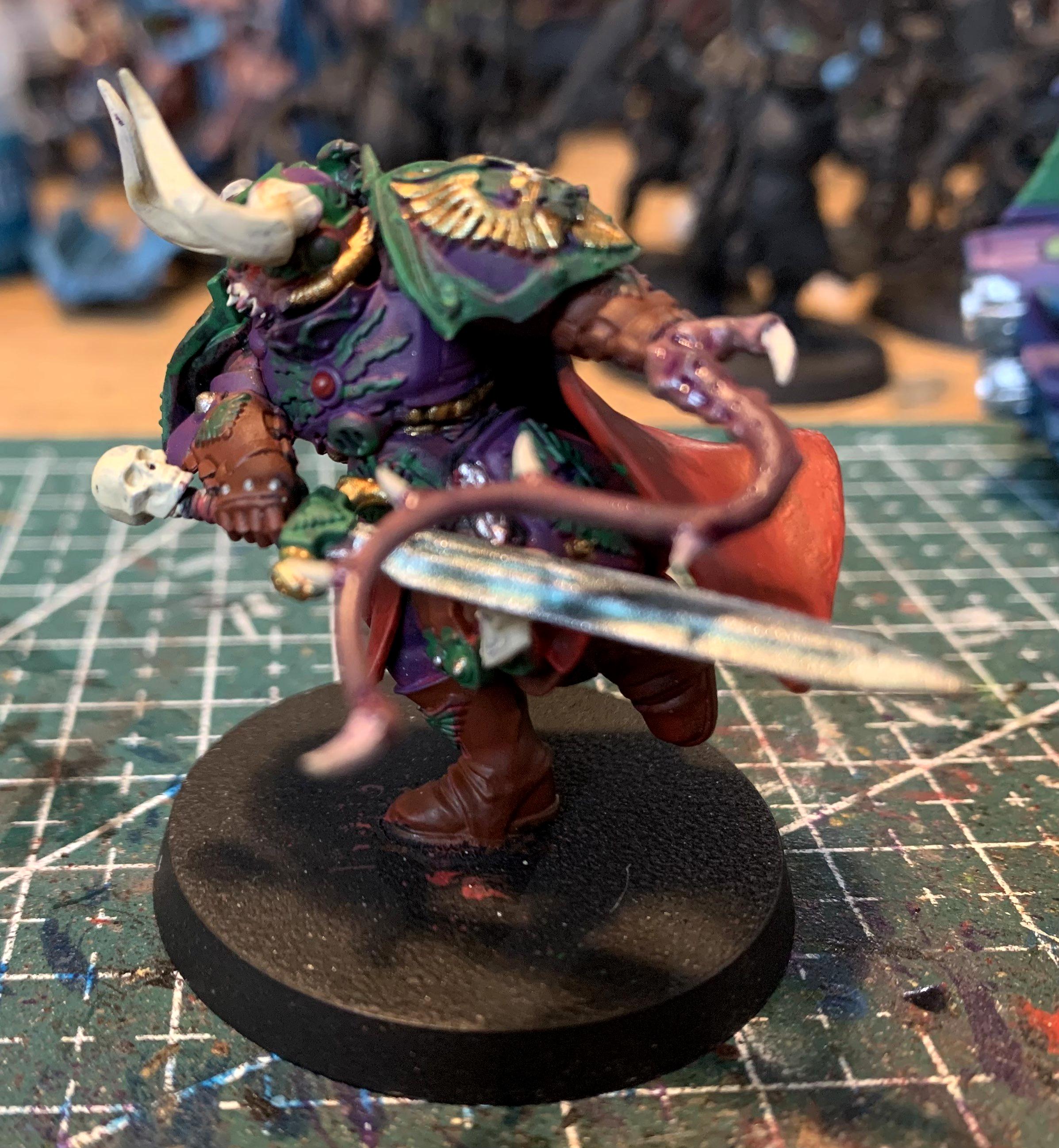 Adeptus Custodes, Blade Champion, Chaos, Custodes, Fallen