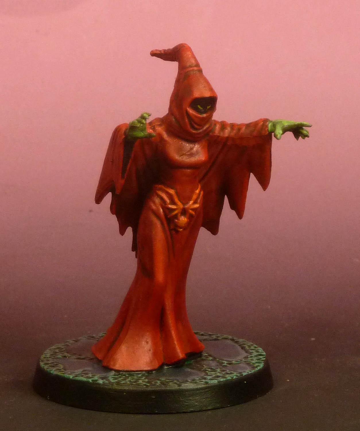 Female, Hood, Mage, Robe