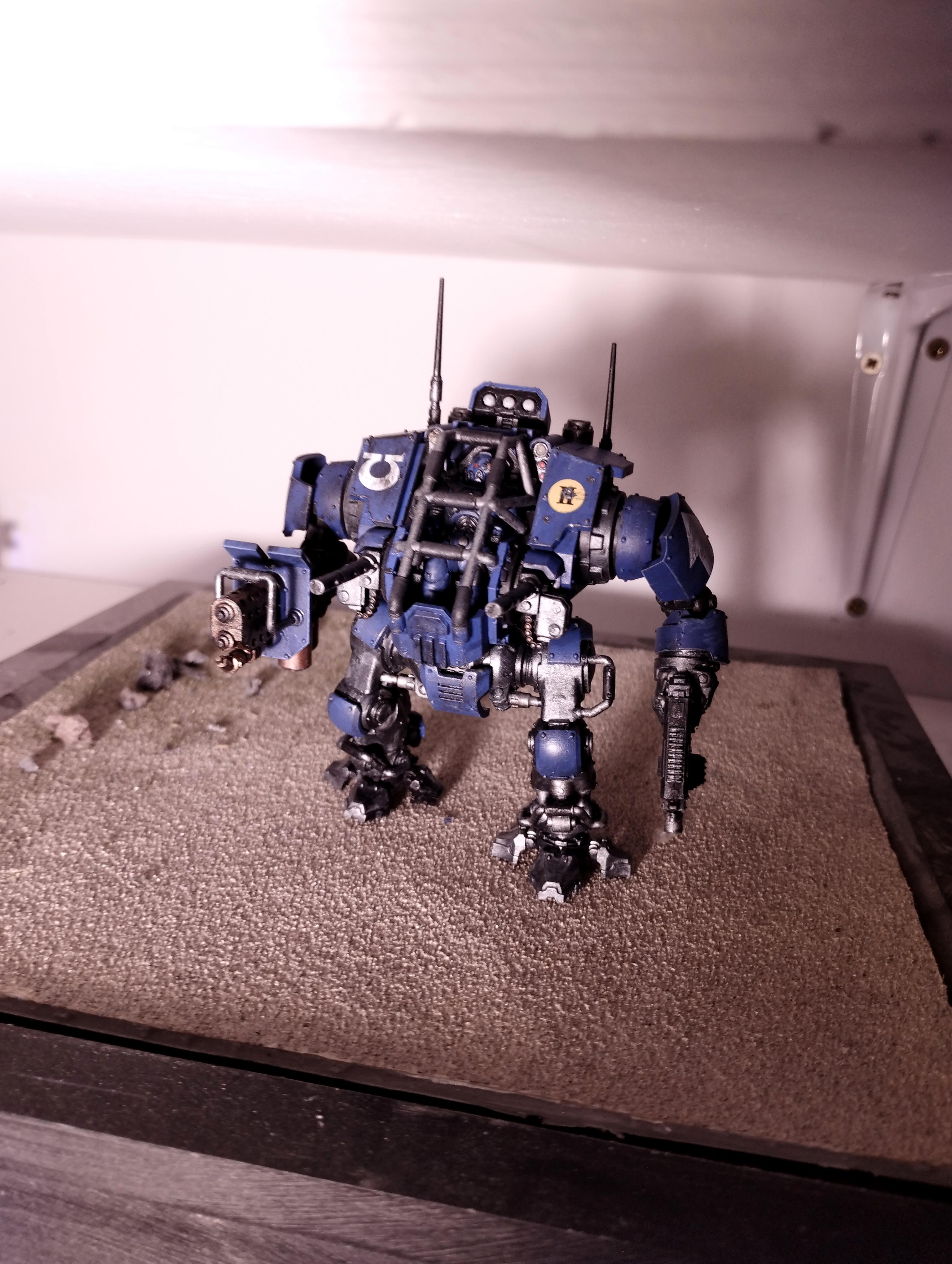 Invictor Tactical Warsuit, Space Marines, Ultra Marines
