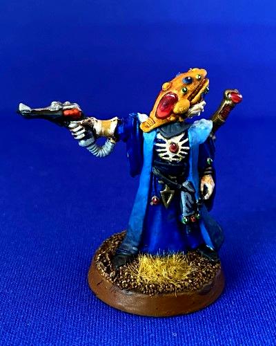 Alaitoc, Asuryani, Conversion, Craftworld, Craftworlder, Doom, Eldar Farseer, Jes Goodwin, Metal, Oldhammer, Rogue Trader, Third Edition, Warhammer 40,000
