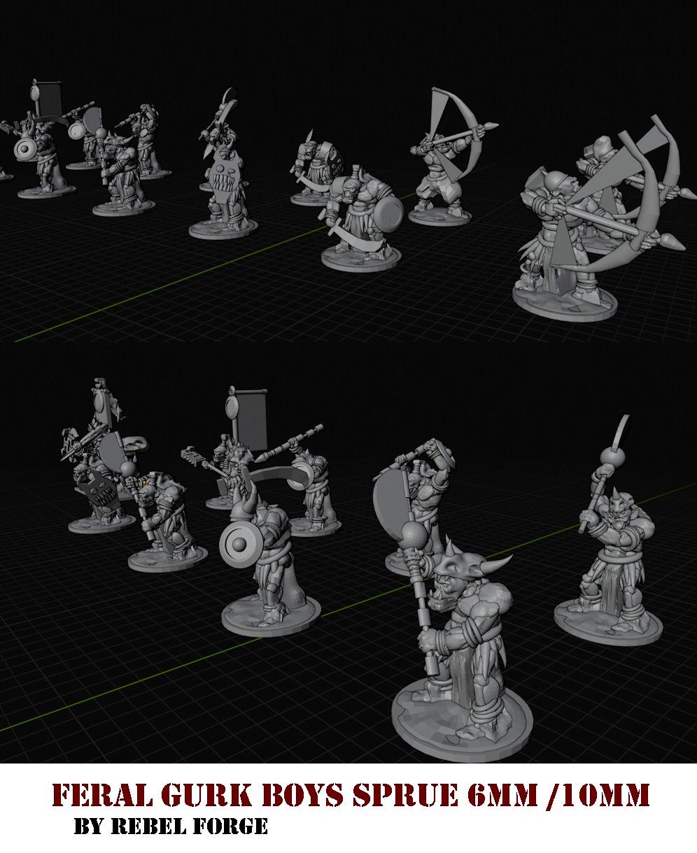 10mm, 3d Printing, 6mm, 6mm 10mm, Epic, Orks