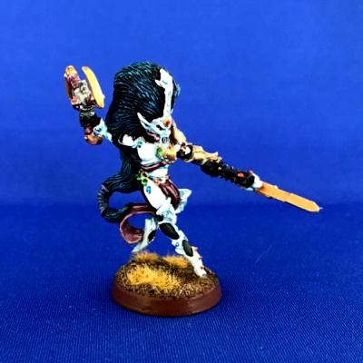 Asuryani, Doom, Eldar, Jain Zar, Jes Goodwin, Metal, Oldhammer, Painted, Phoenix Lord, Phoenix Lords, Third Edition, Warhammer 40,000