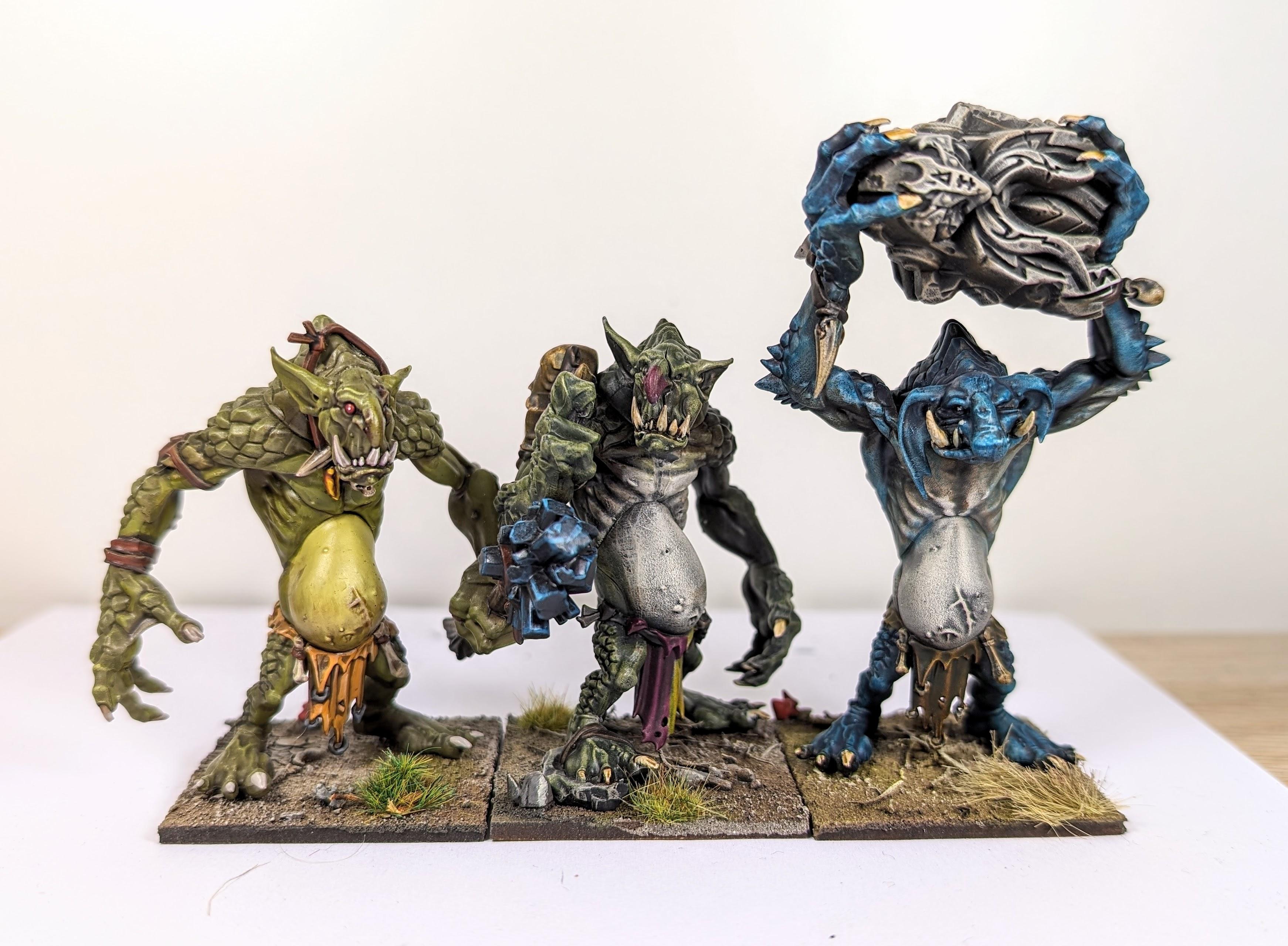 Night Goblins, Old World, Stone Troll, Troll