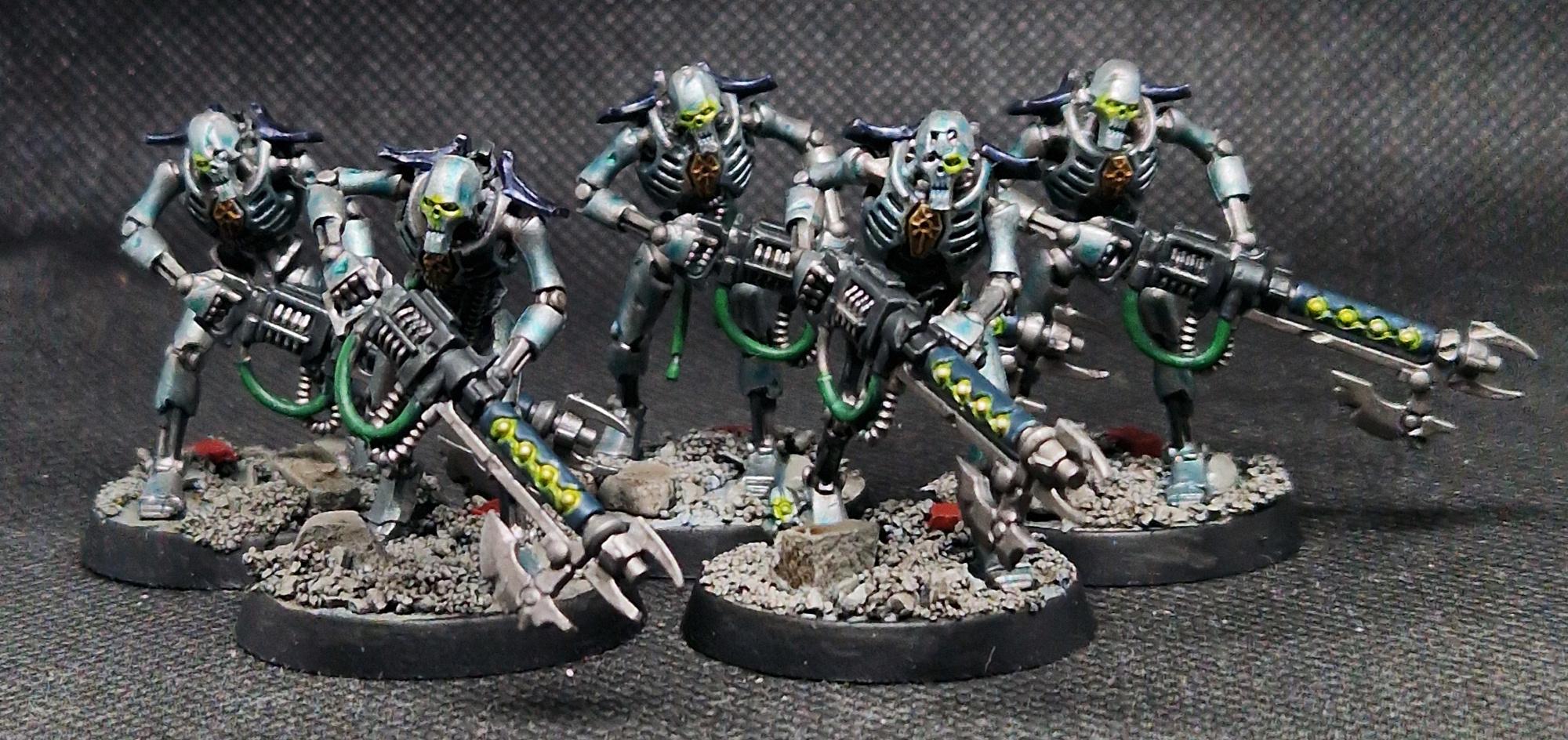 5 Necron Warriors with Gauss Flayers